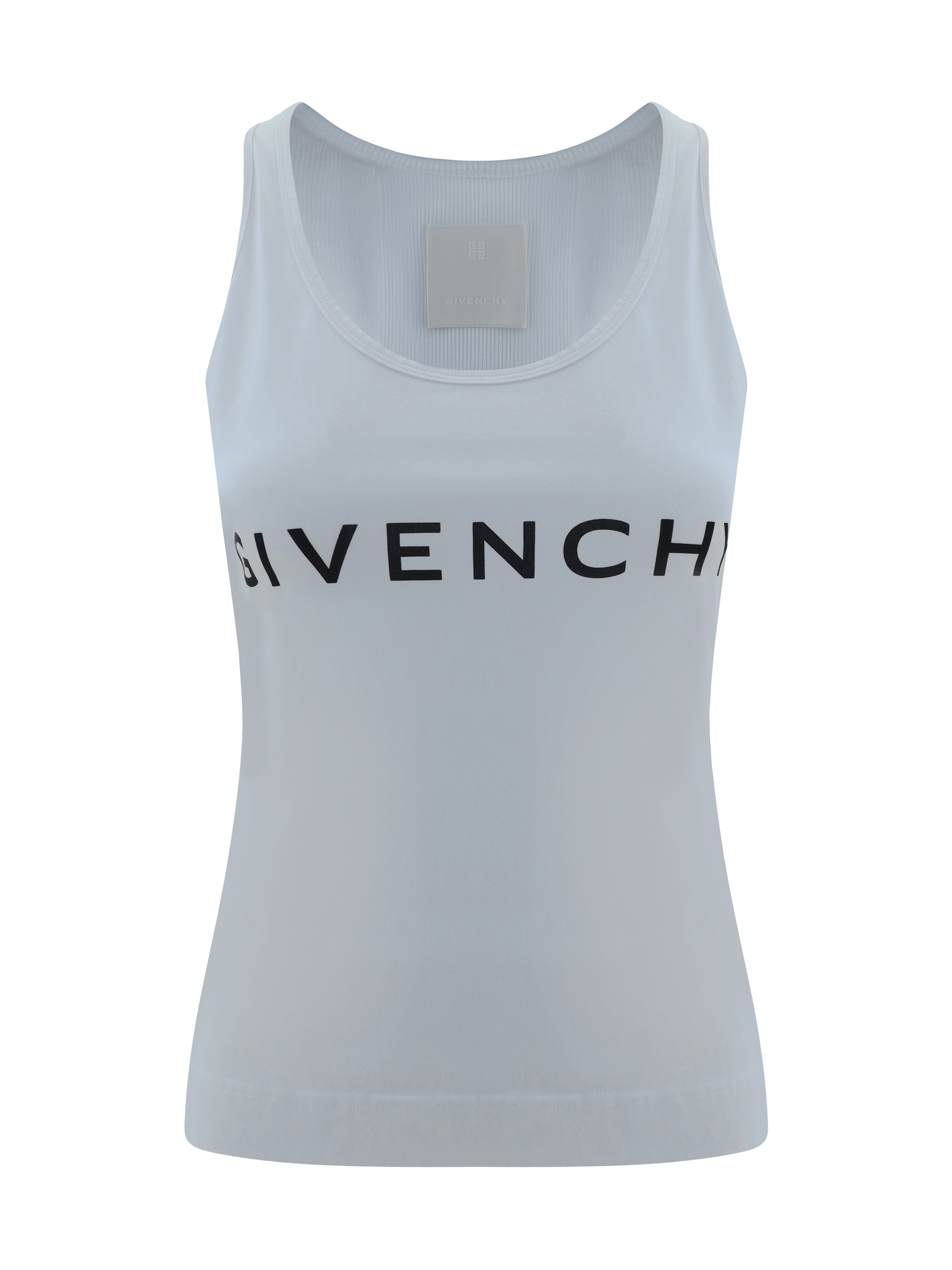 Shop Givenchy Top In White/black