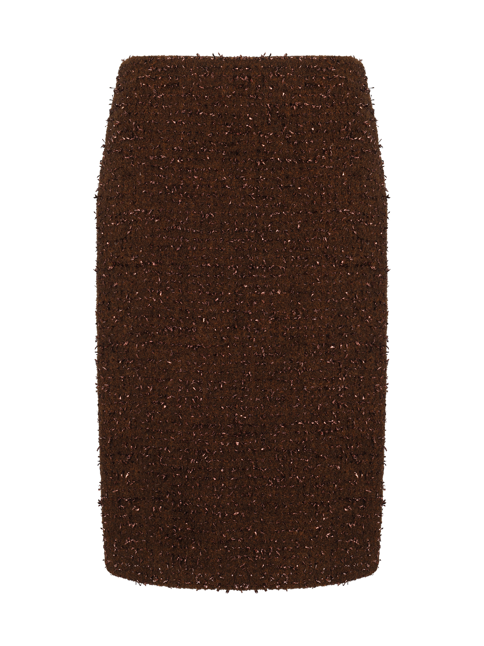 Shop Gianluca Capannolo Eve Marie Skirt In Choco/rust