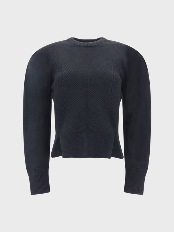 Chevron Corset Sweater