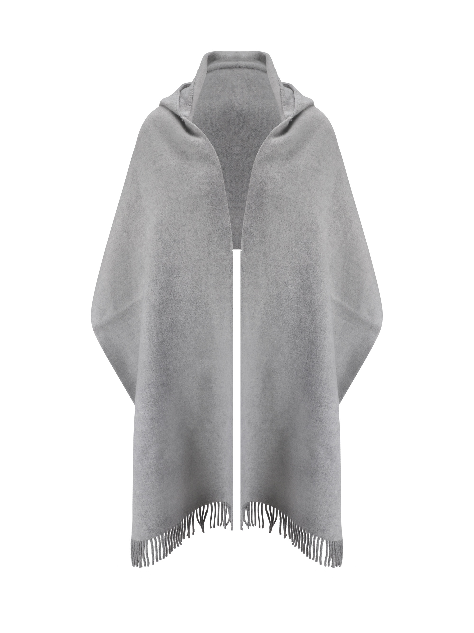 Shop Brunello Cucinelli Scarf In Grigio Chiaro