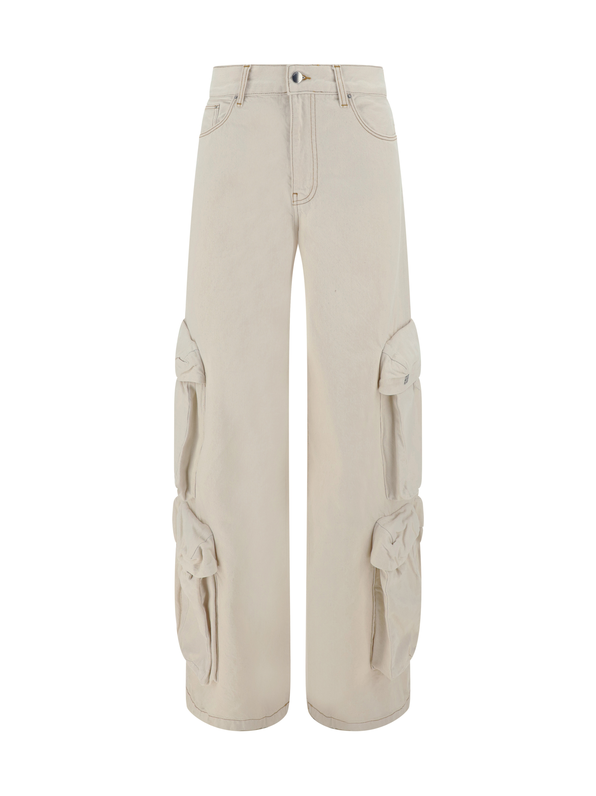 Shop Amiri Jeans In Alabaster