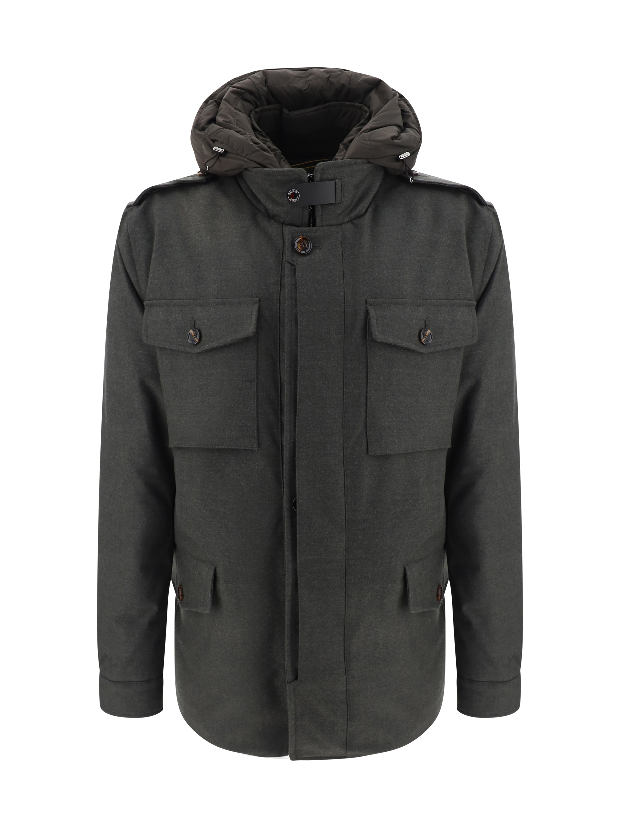 Shop Moorer Down Jacket In Forest