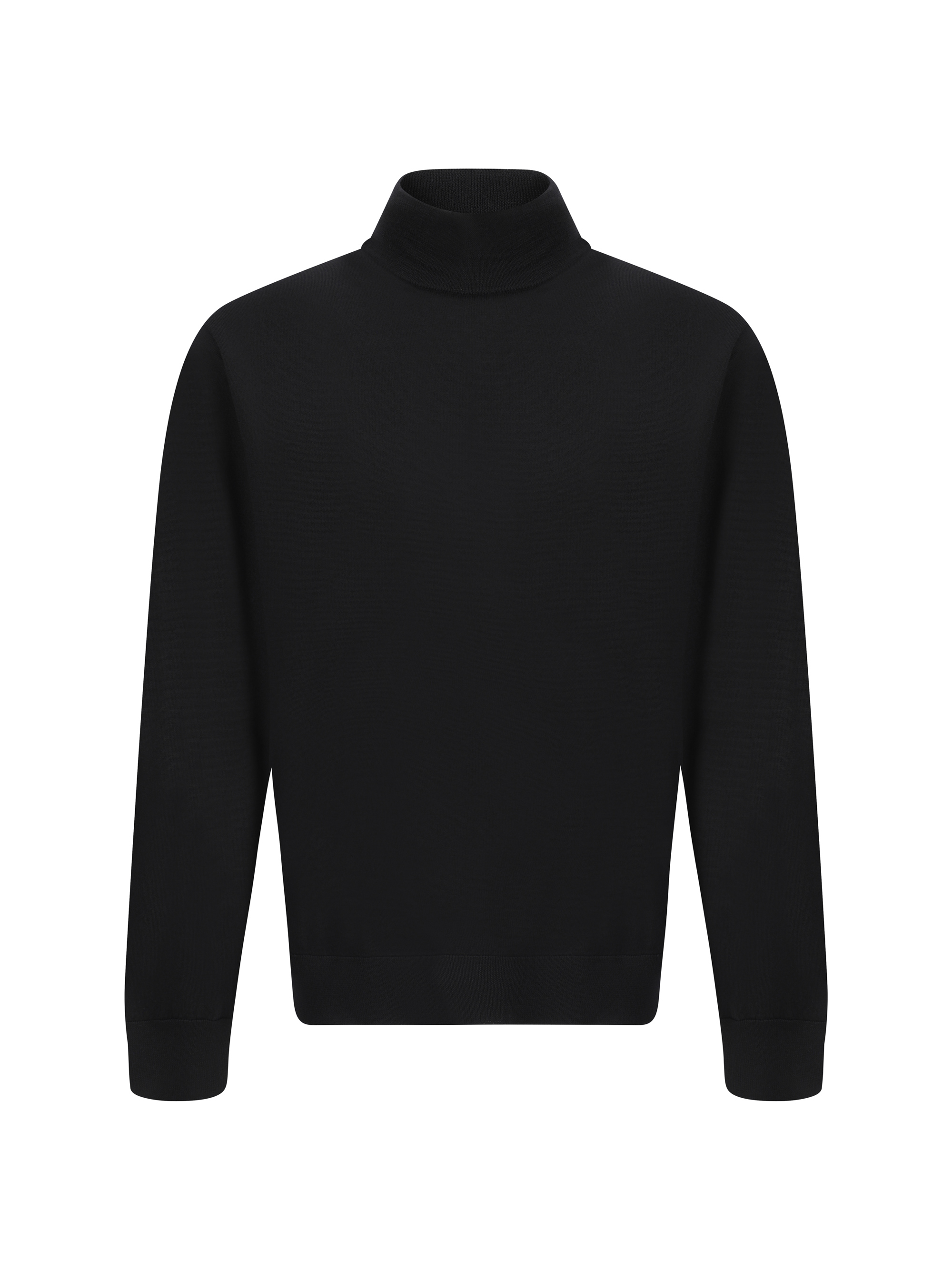 Shop Cruna Turtleneck Sweater In Nero