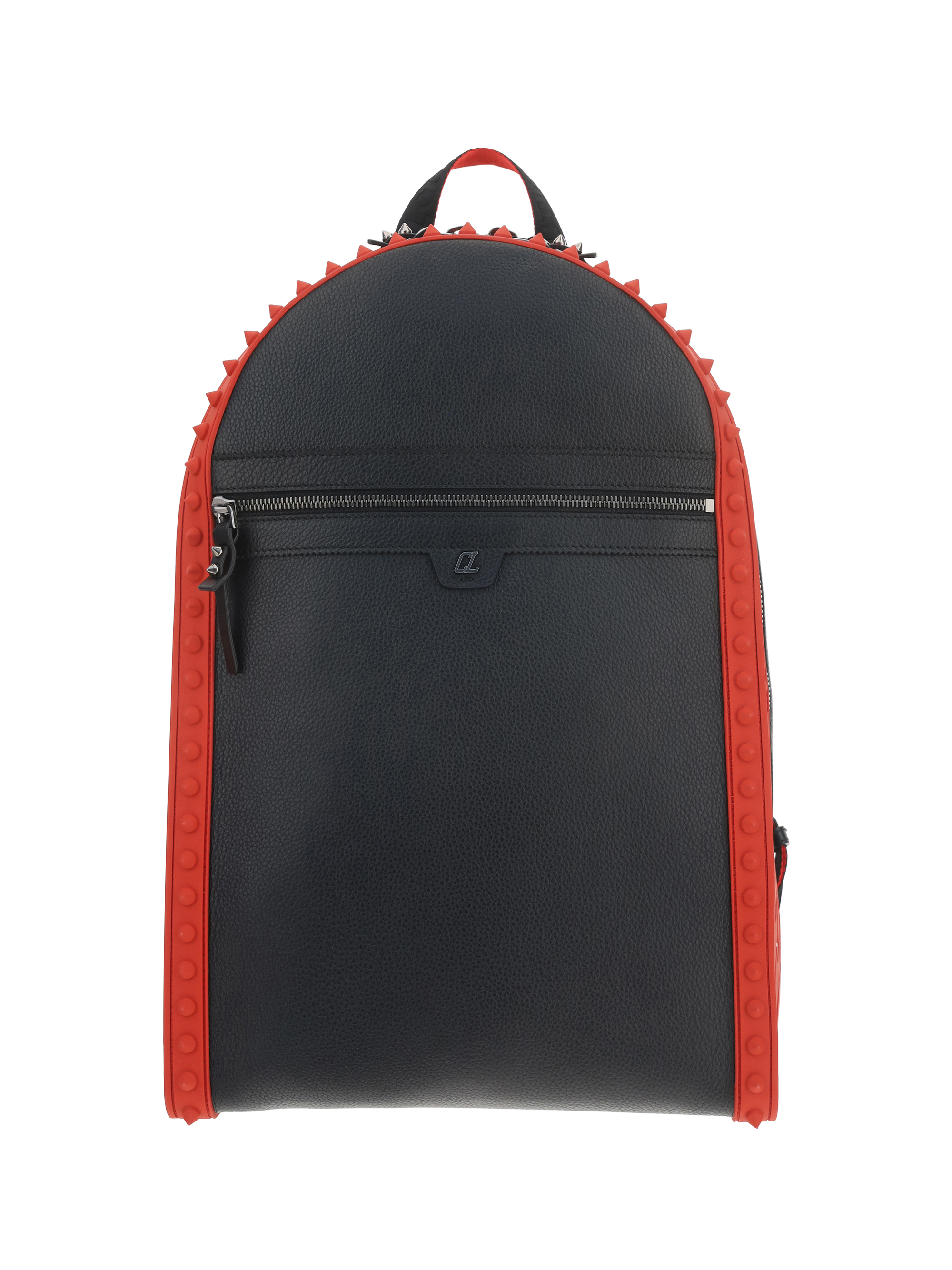 Christian Louboutin Men's Backparis Embossed Leather Backpack