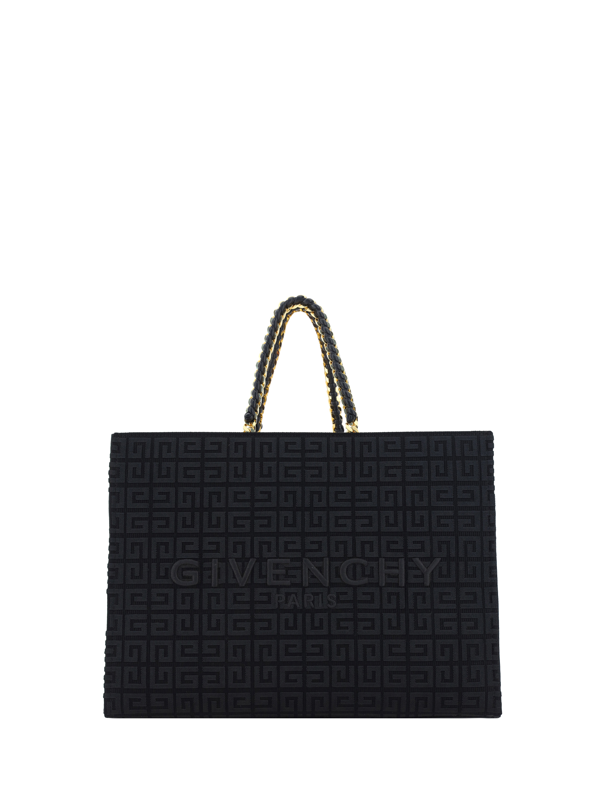 Shop Givenchy G-tote Handbag In Black