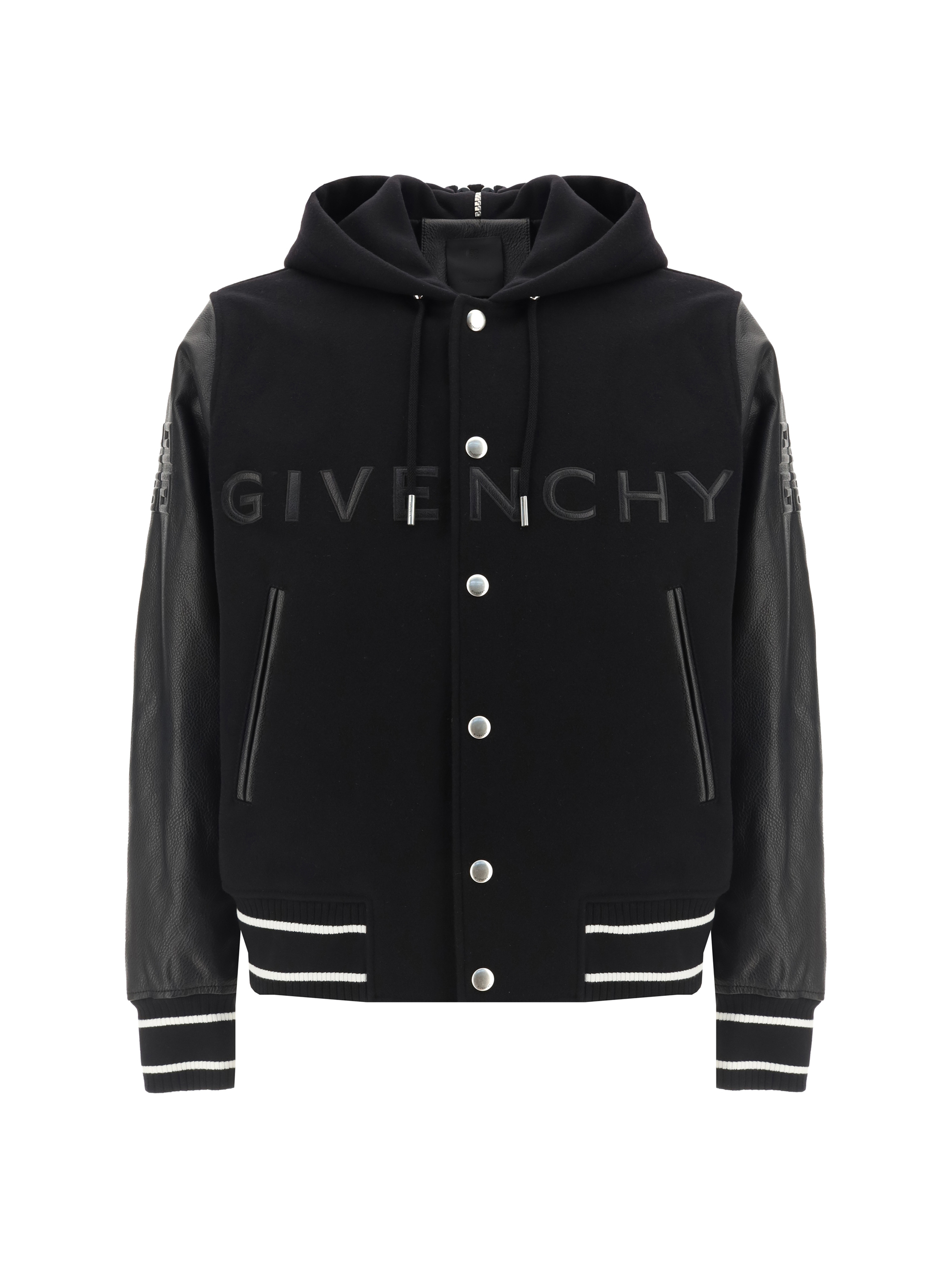 Shop Givenchy Bomber Jacket In Black