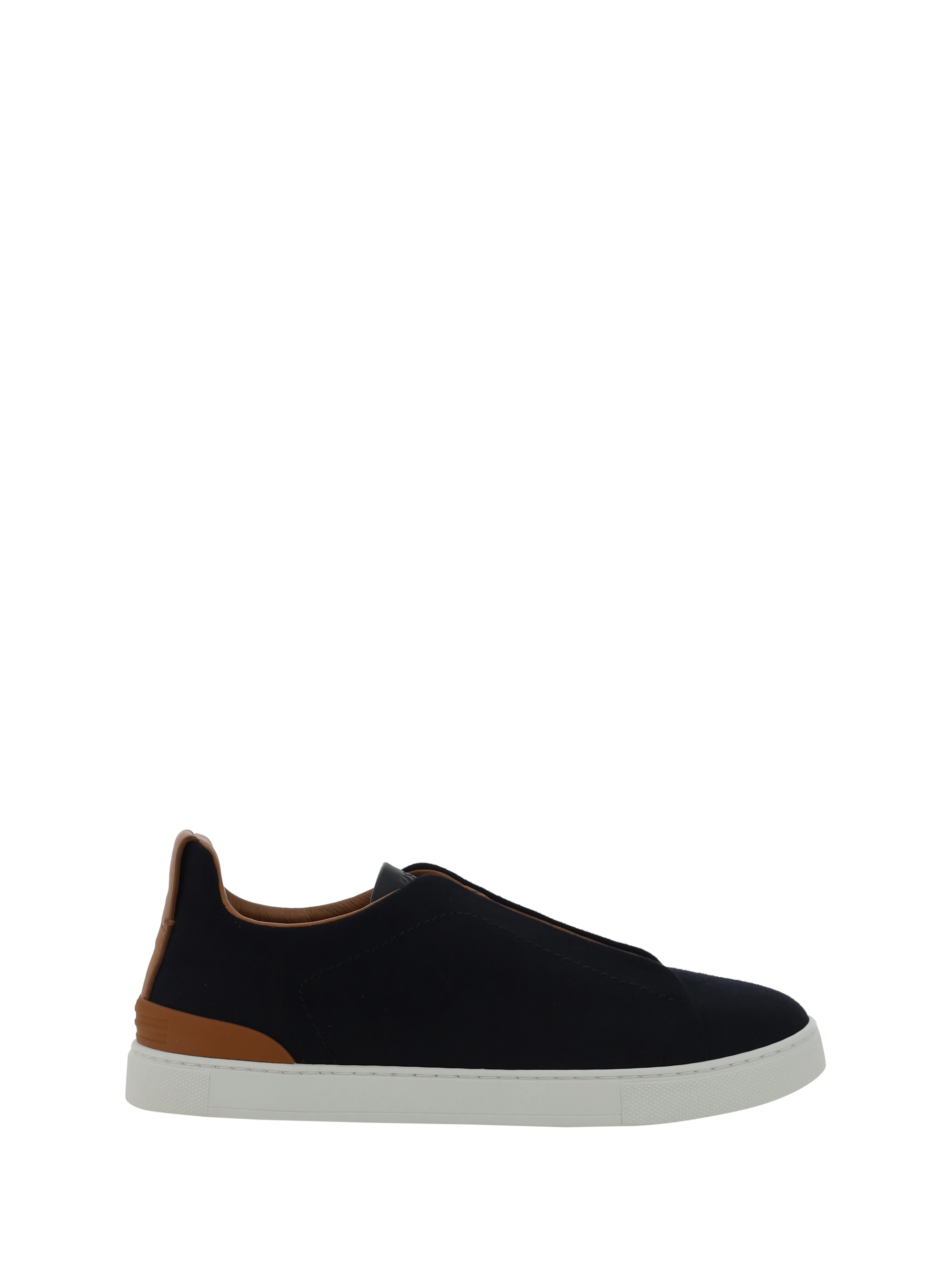 Shop Zegna Triple Stitch Sneakers In Snr