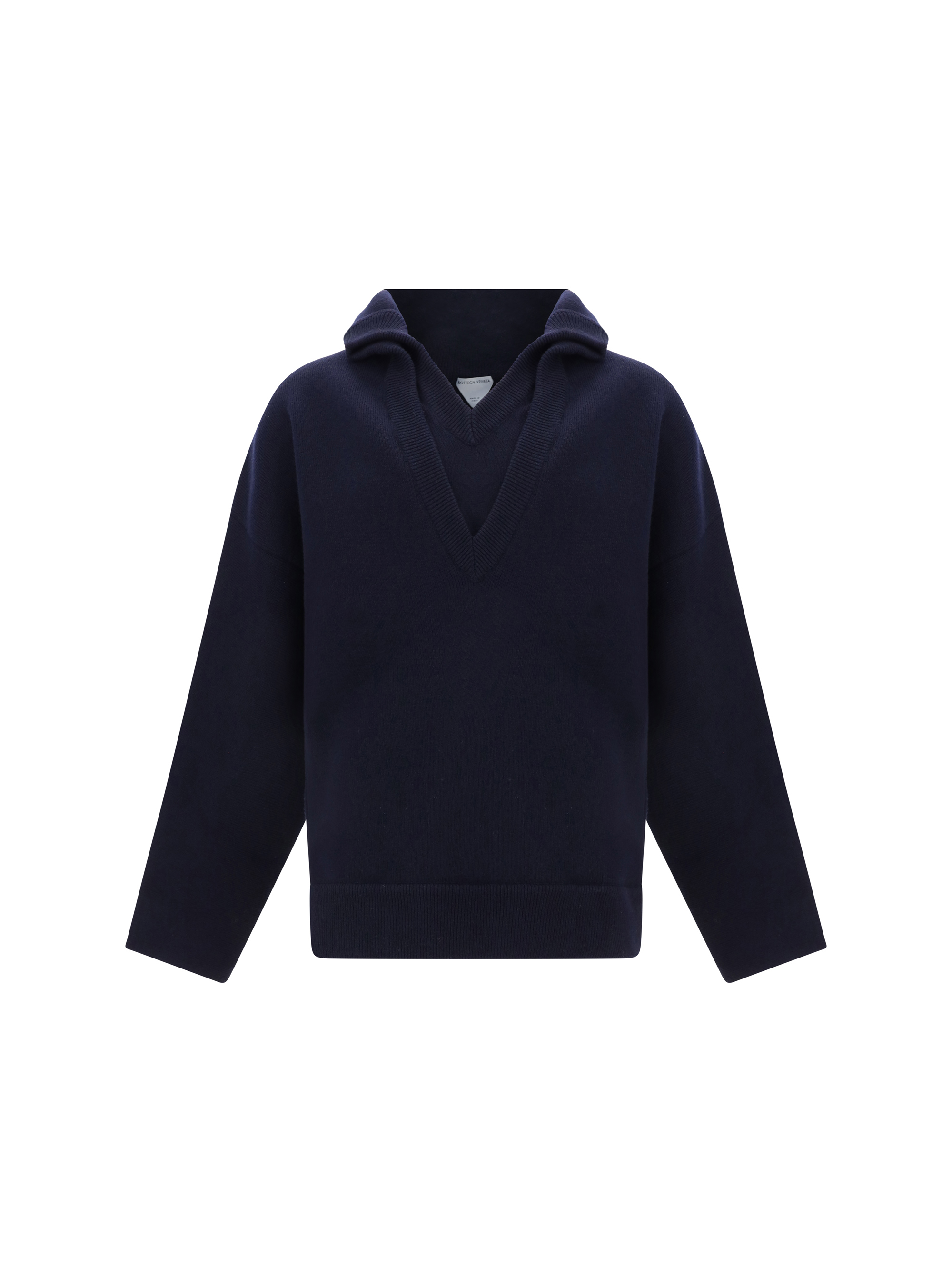 Shop Bottega Veneta Sweater In Navy