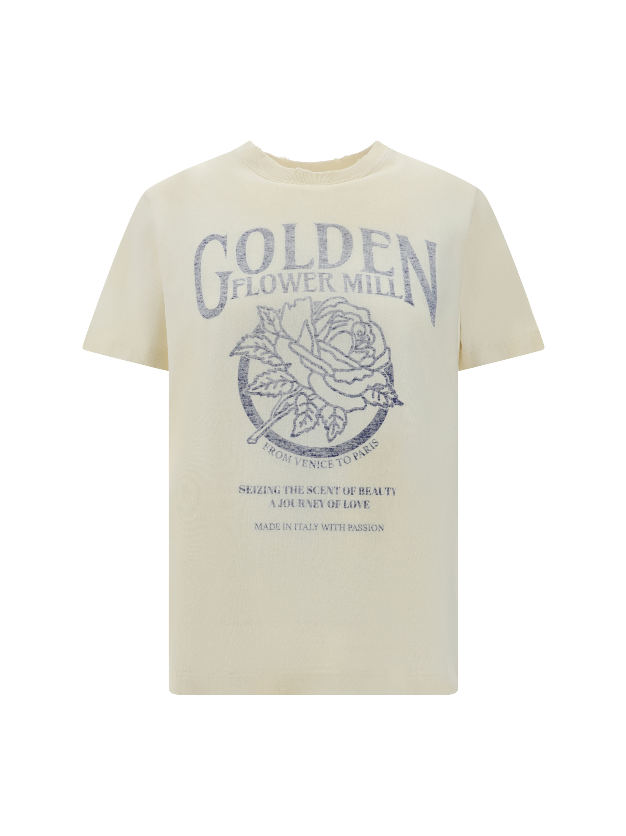Shop Golden Goose T-shirt In Heritage White