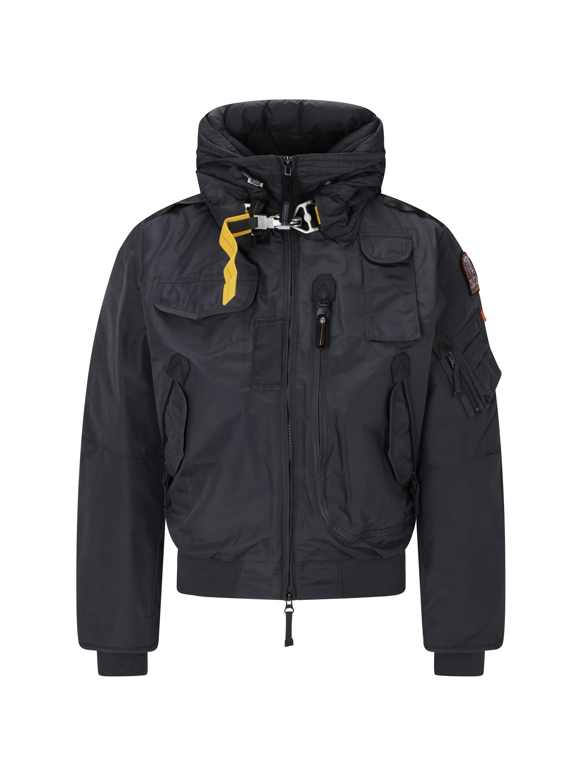 Parajumpers Gobi Logo-patch Hooded Jacket In Phantom
