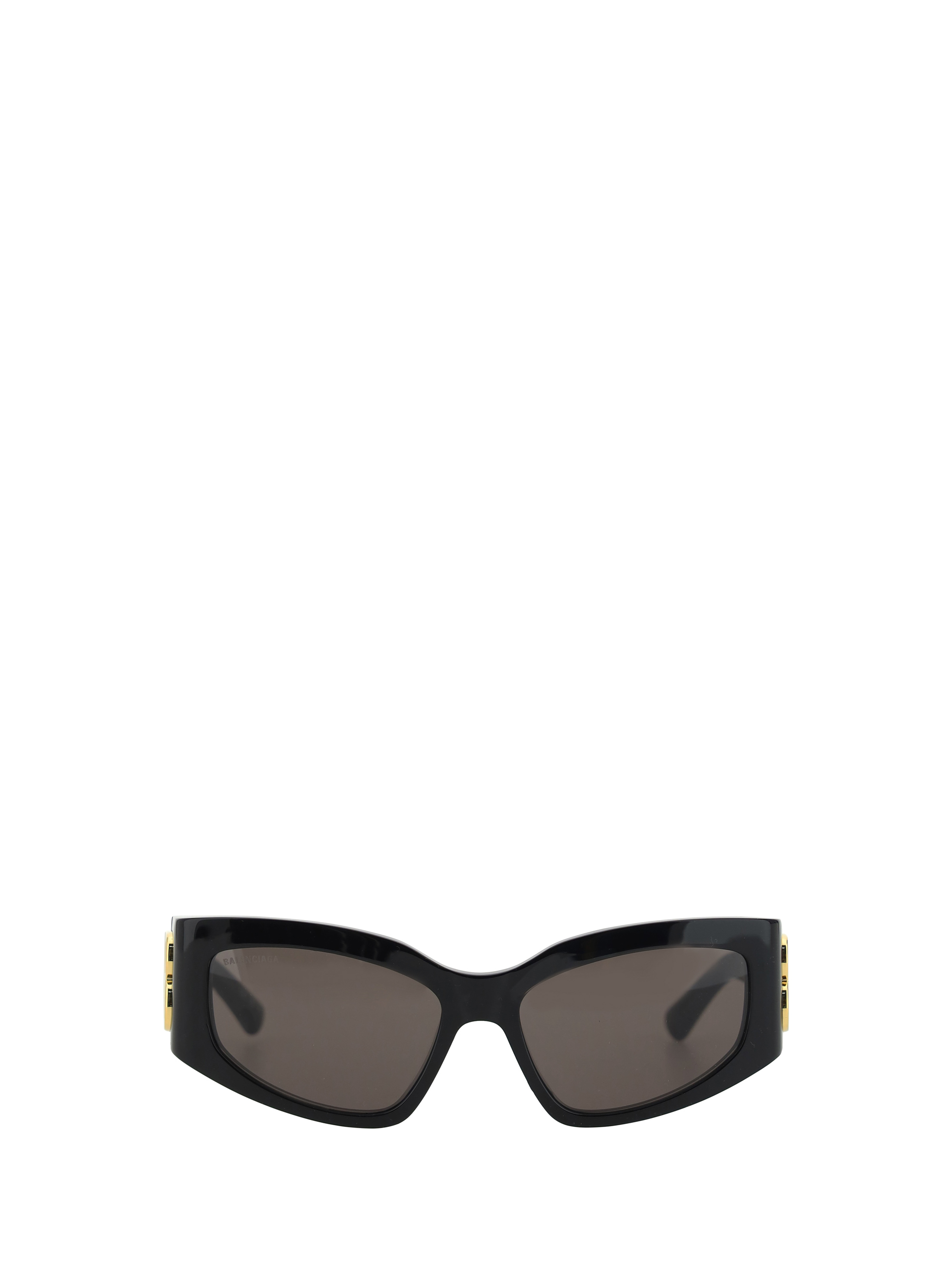 Shop Balenciaga Bossy Sunglasses In Black