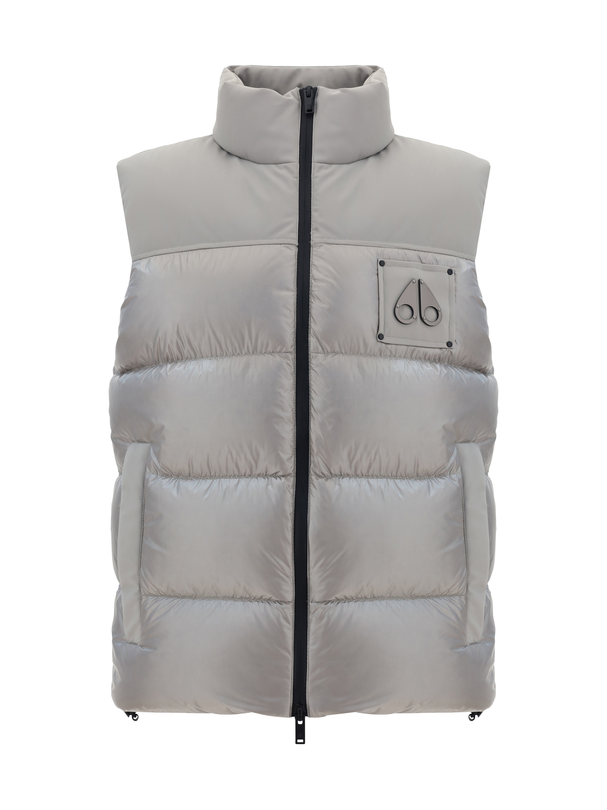 Shop Moose Knuckles Victory Peak Down Vest In Dusk