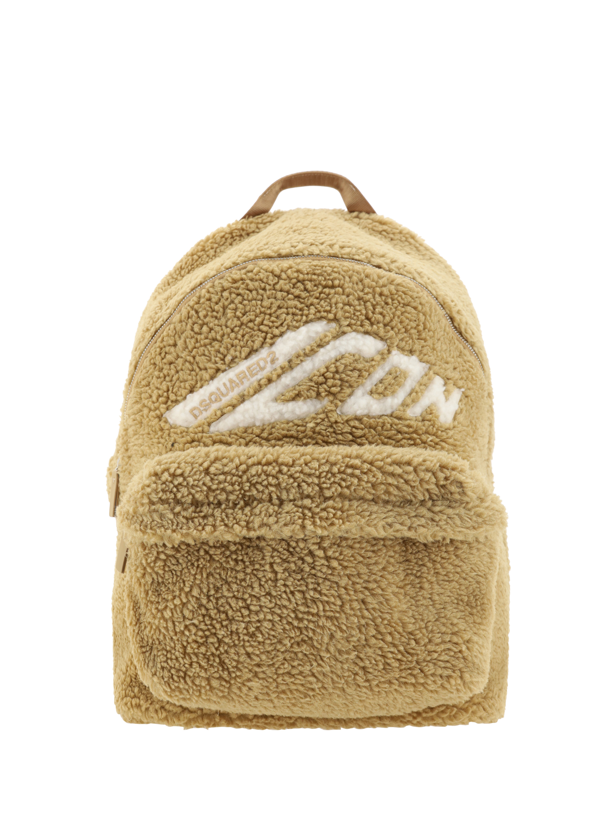 Shop Dsquared2 Backpack In Natural/tan