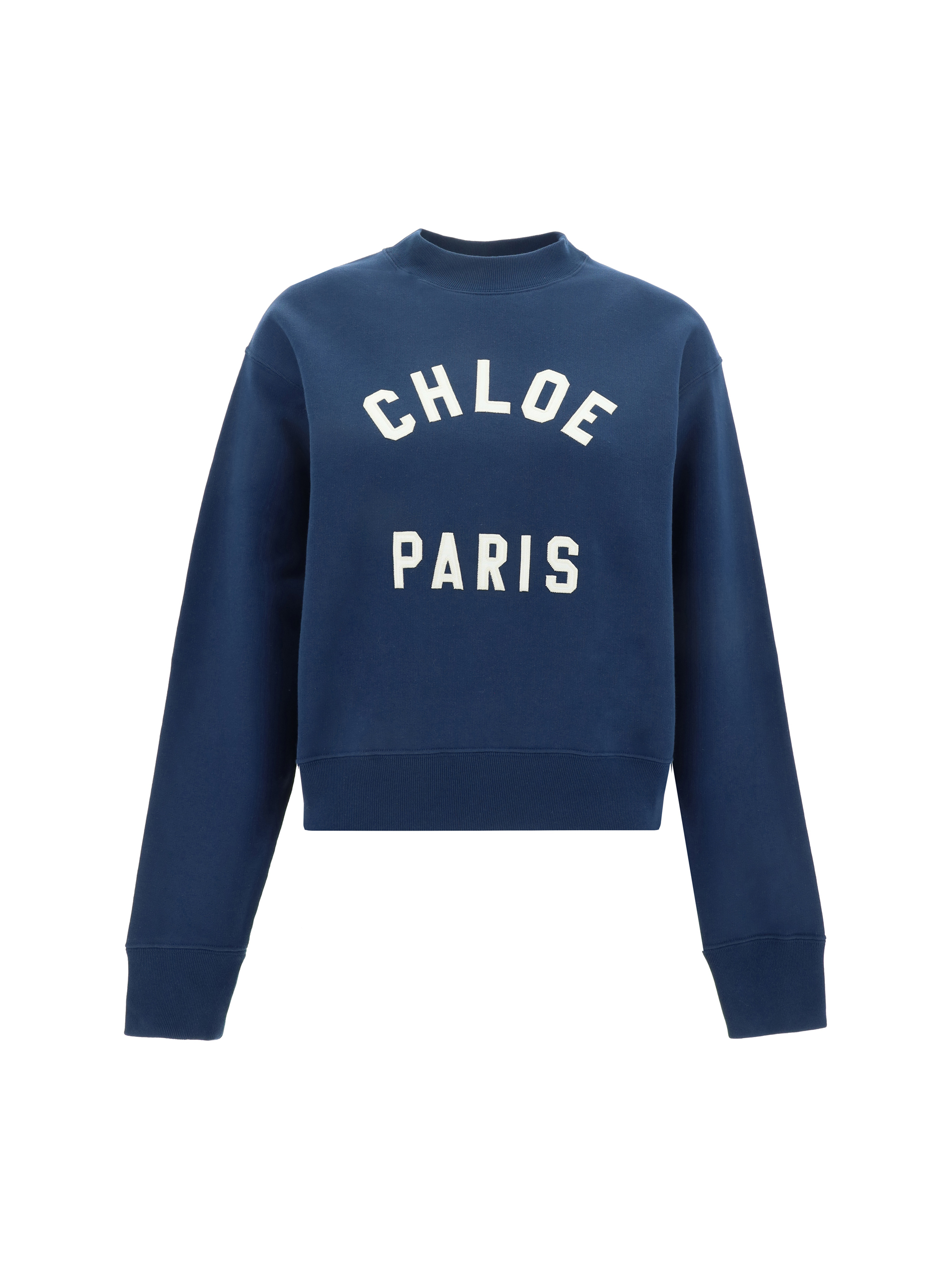 Shop Chloé Sweatshirt In Classic Navy