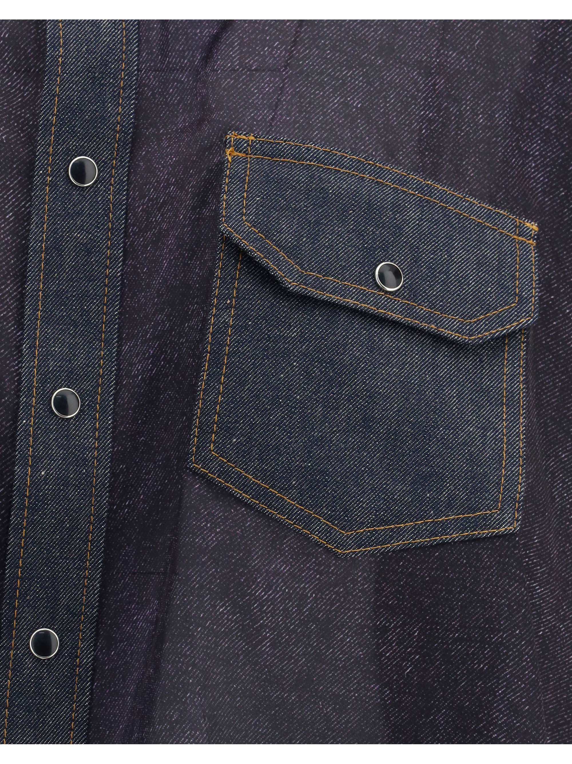 Denim Print Shirt
