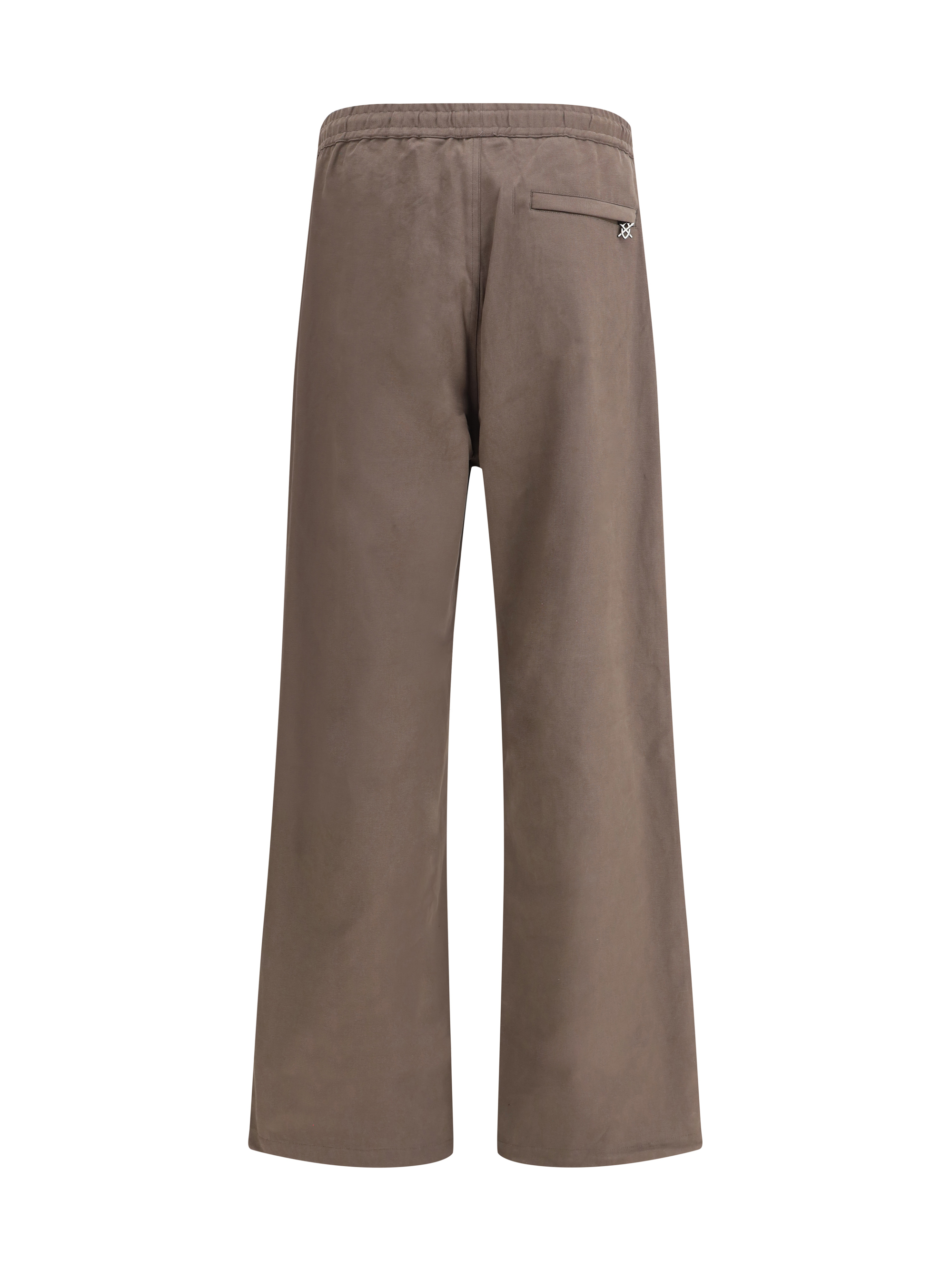 Cotton Wide-leg Pants 