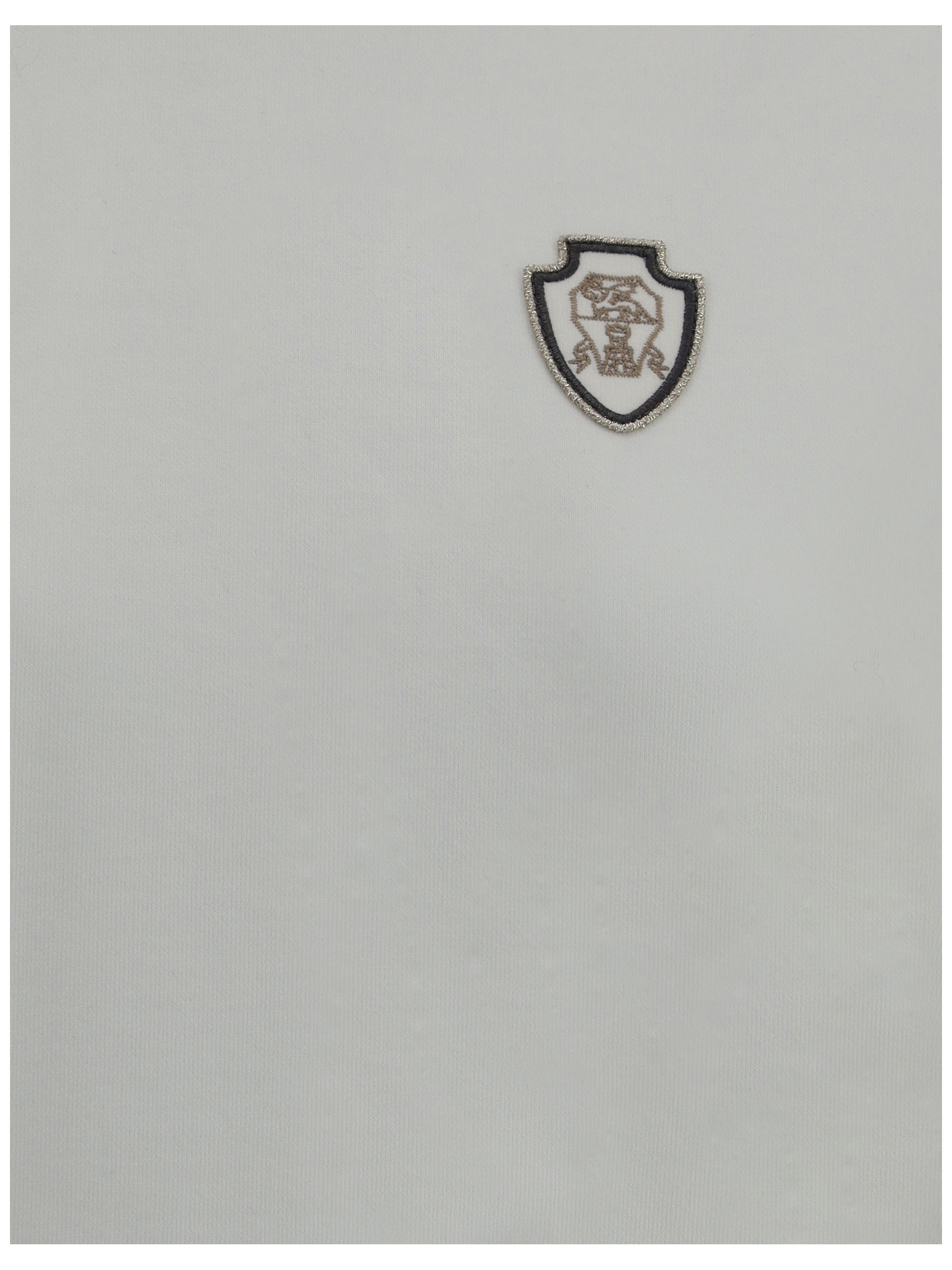 Sweatshirt with logo's patch