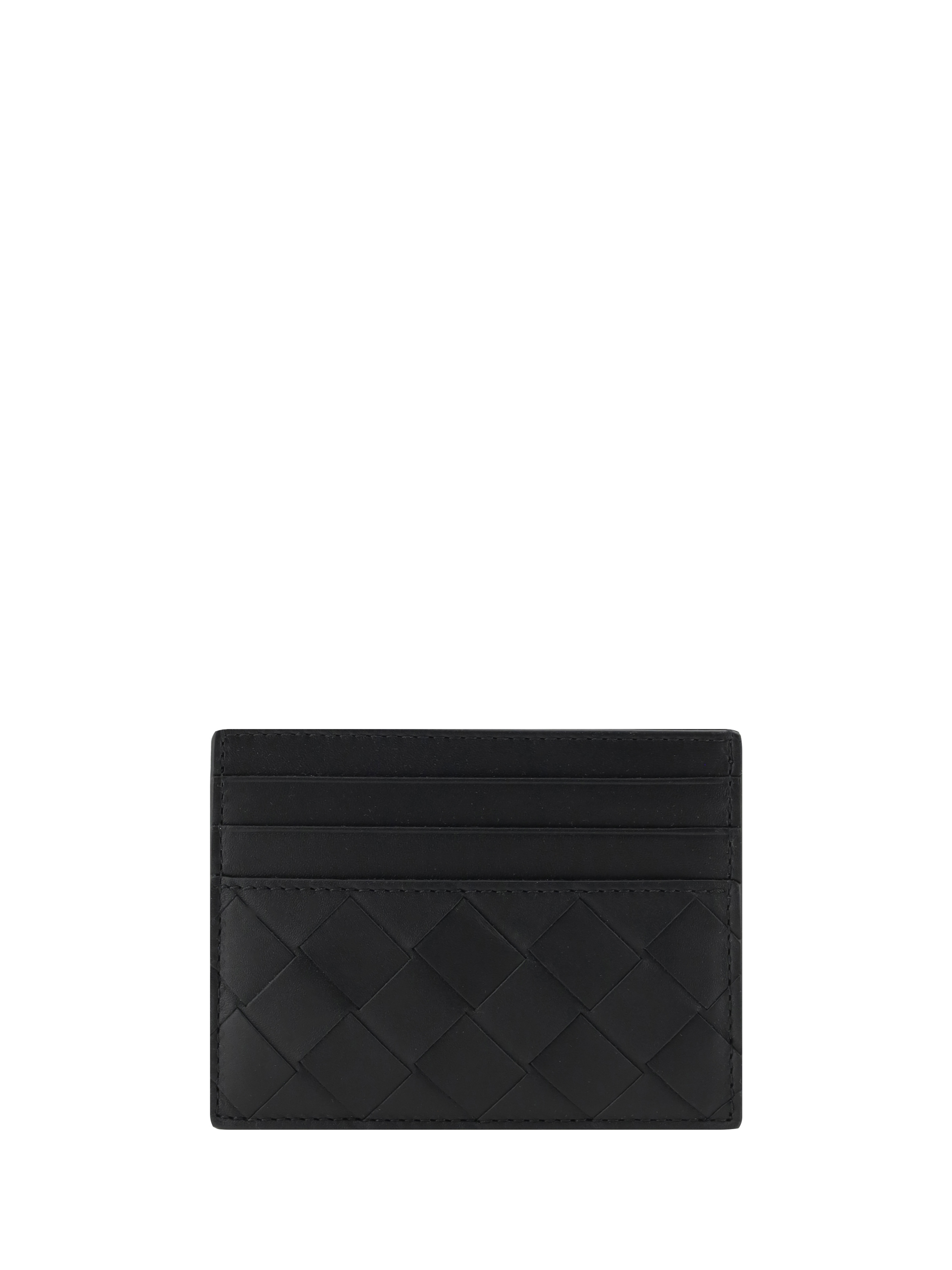 Card Holder with iconic intrecciato