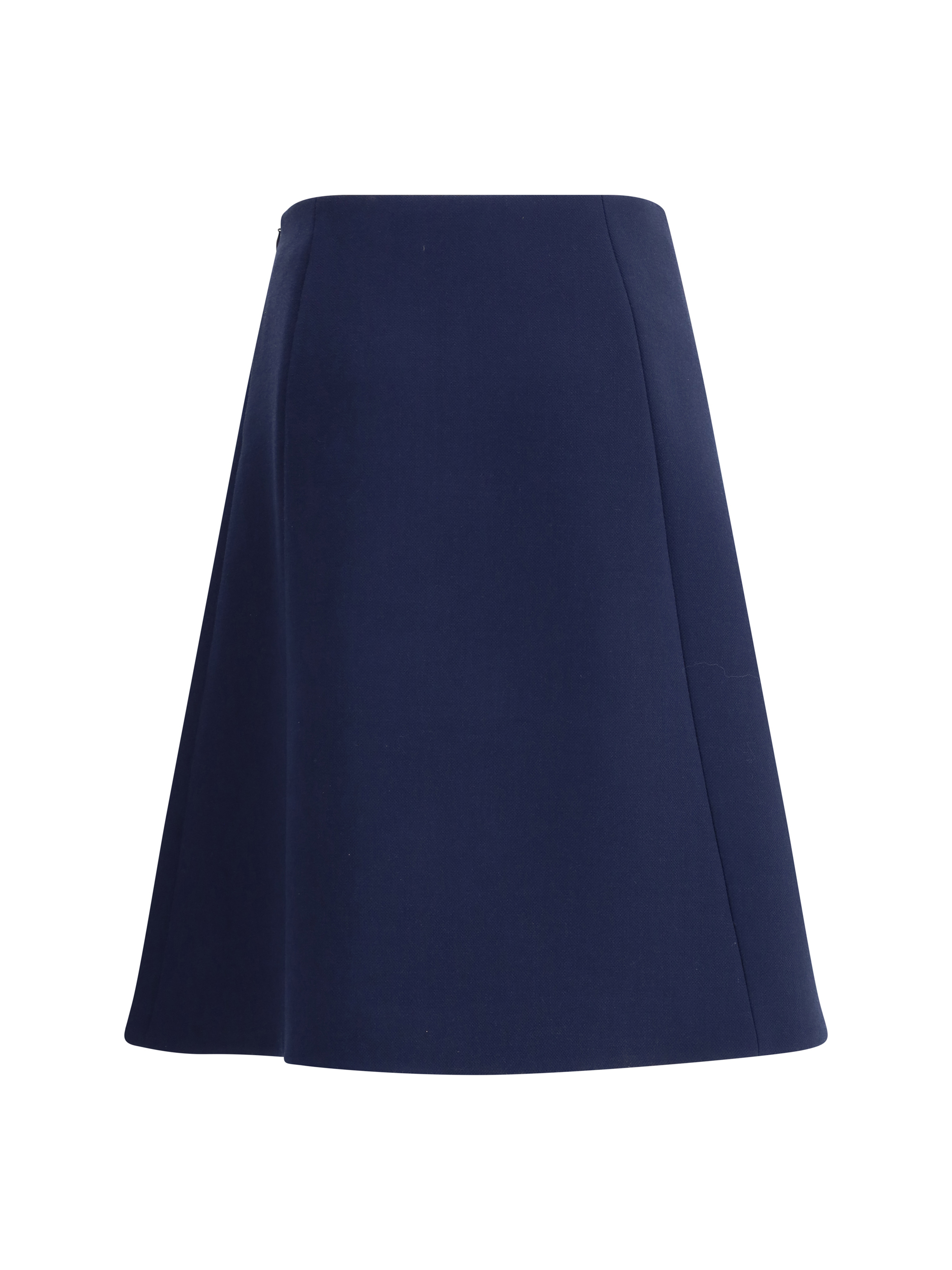 Midi Skirt with Pleat