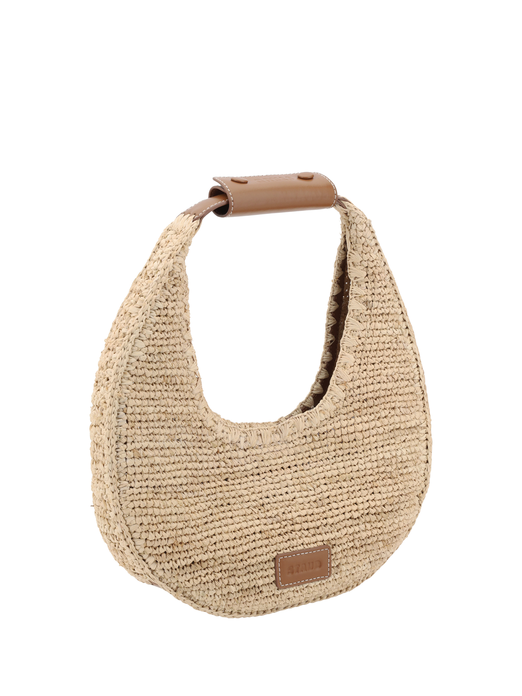 Borsa hobo in rafia