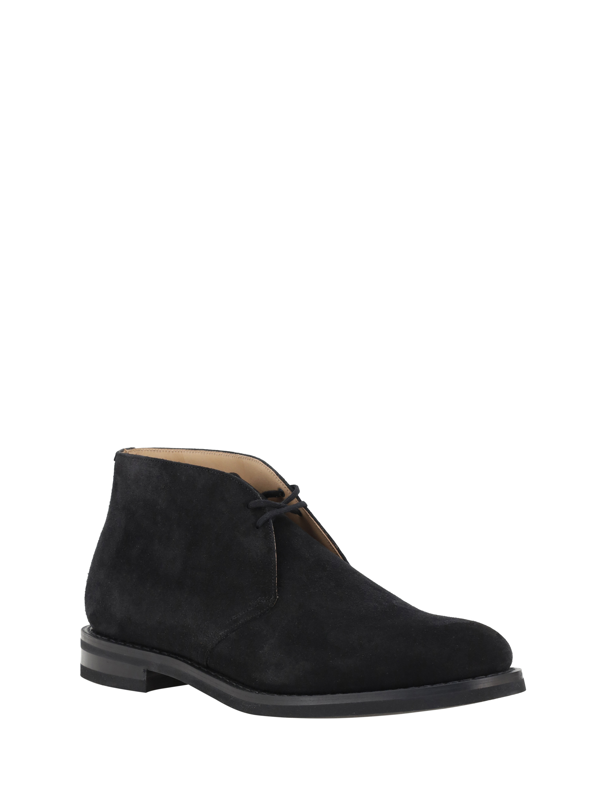 Scarpe Stringate in pelle scamosciata