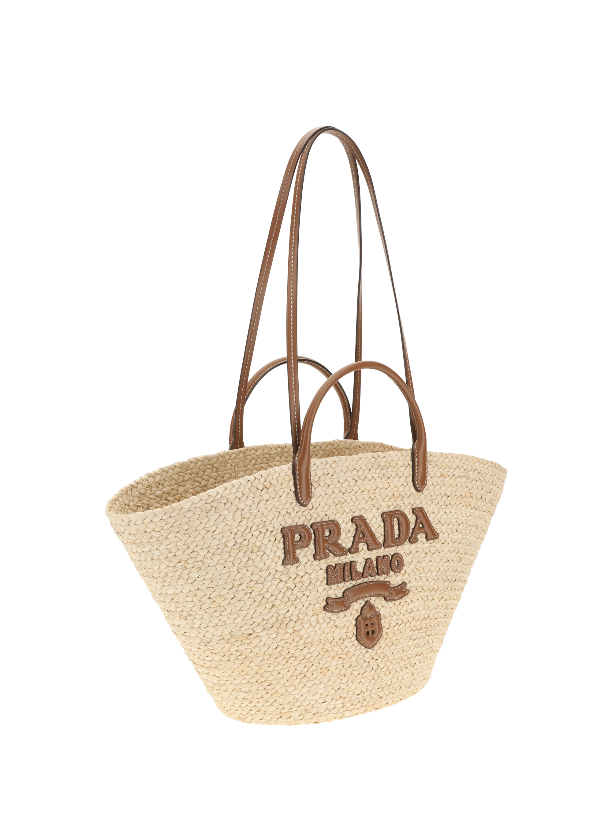 Borsa Tote in rafia