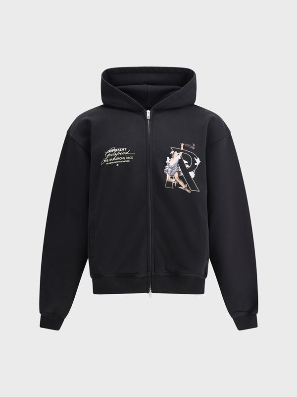 Hoodie with zipper