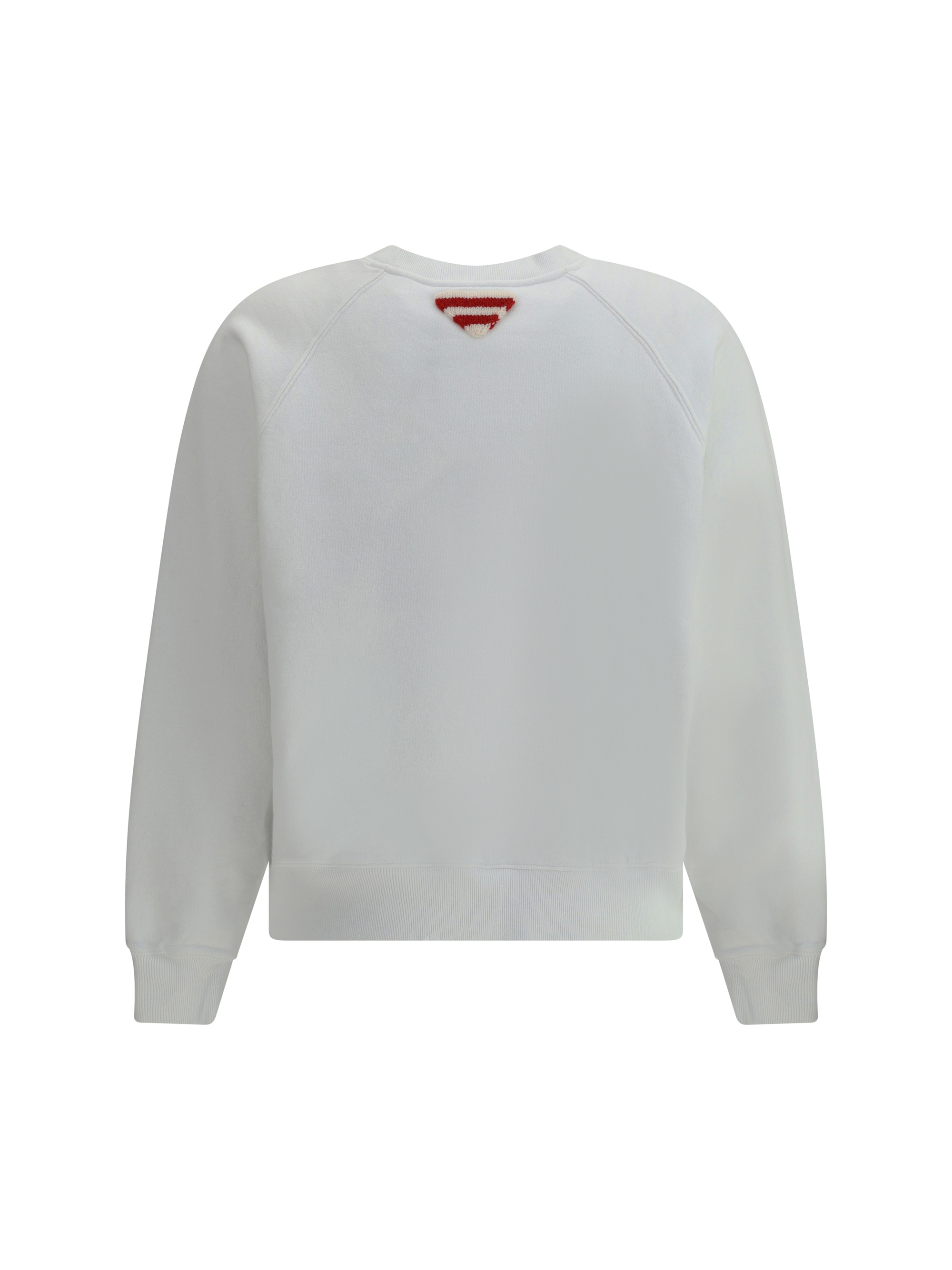 Felpa in cotone con logo