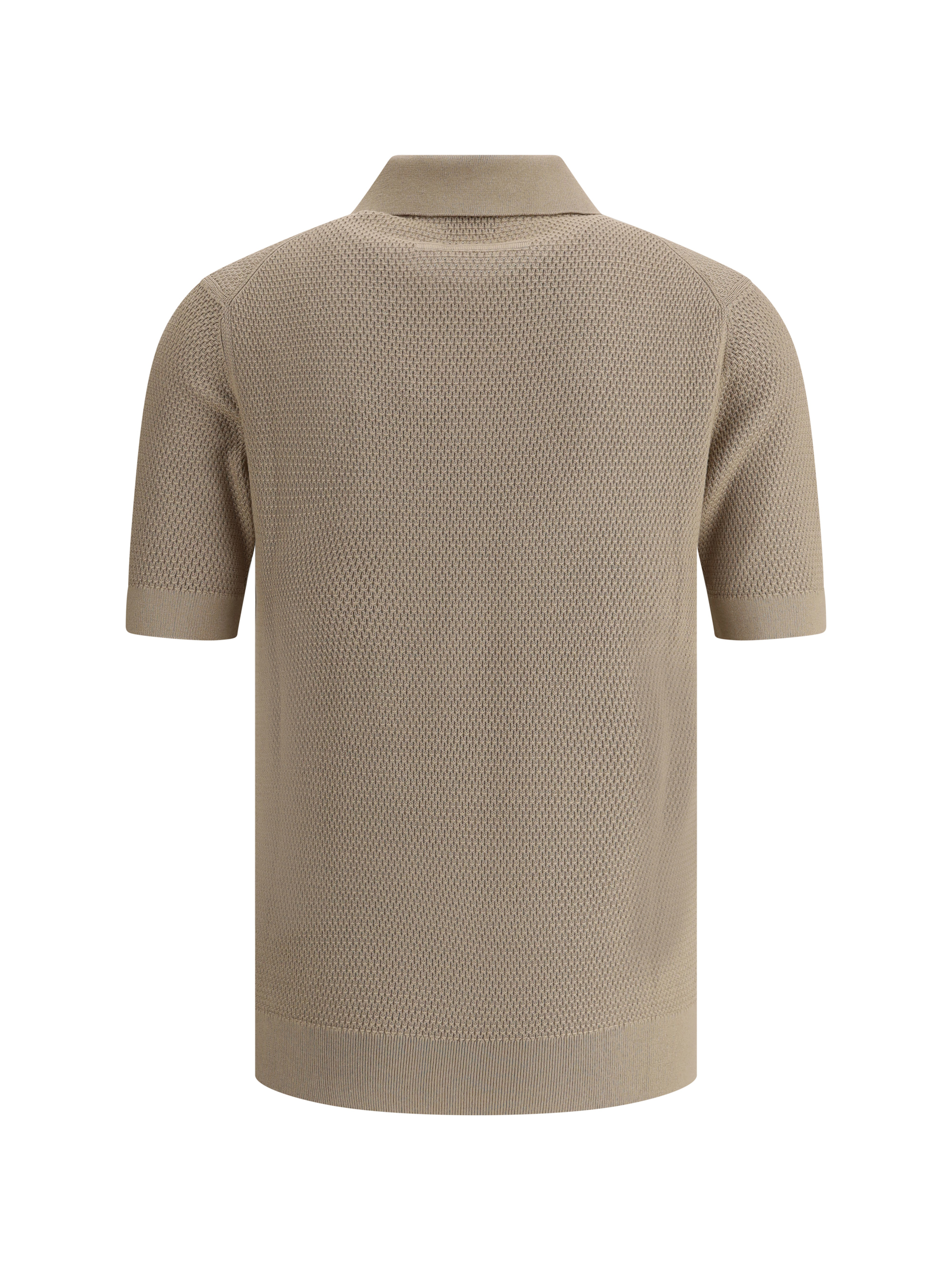 Knit Polo Shirt 