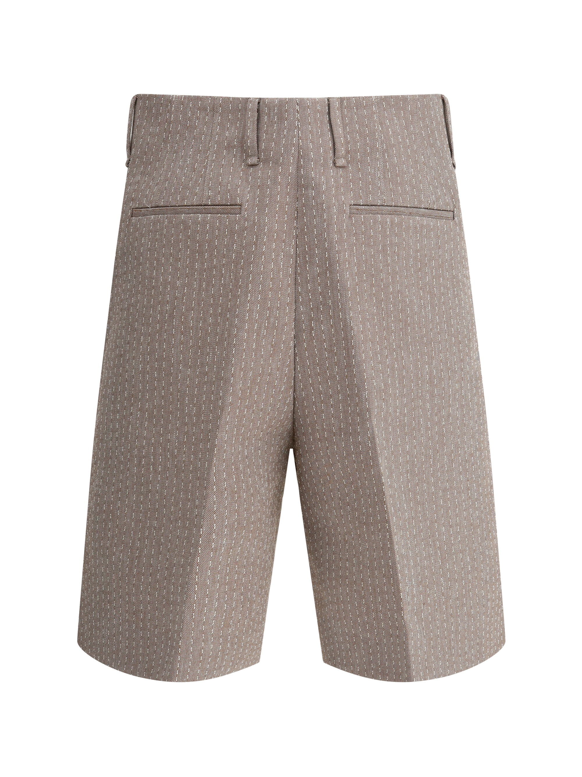 Pinstriped Shorts