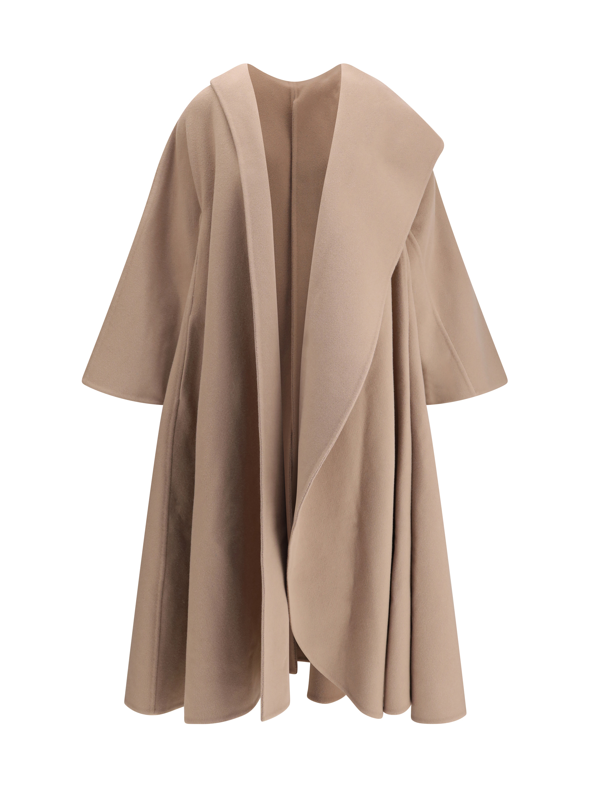Hooded maxi Cape