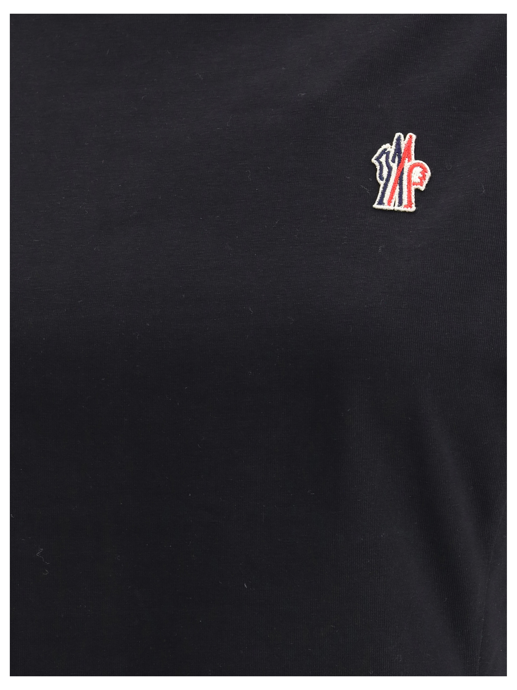 T-shirt con patch logata