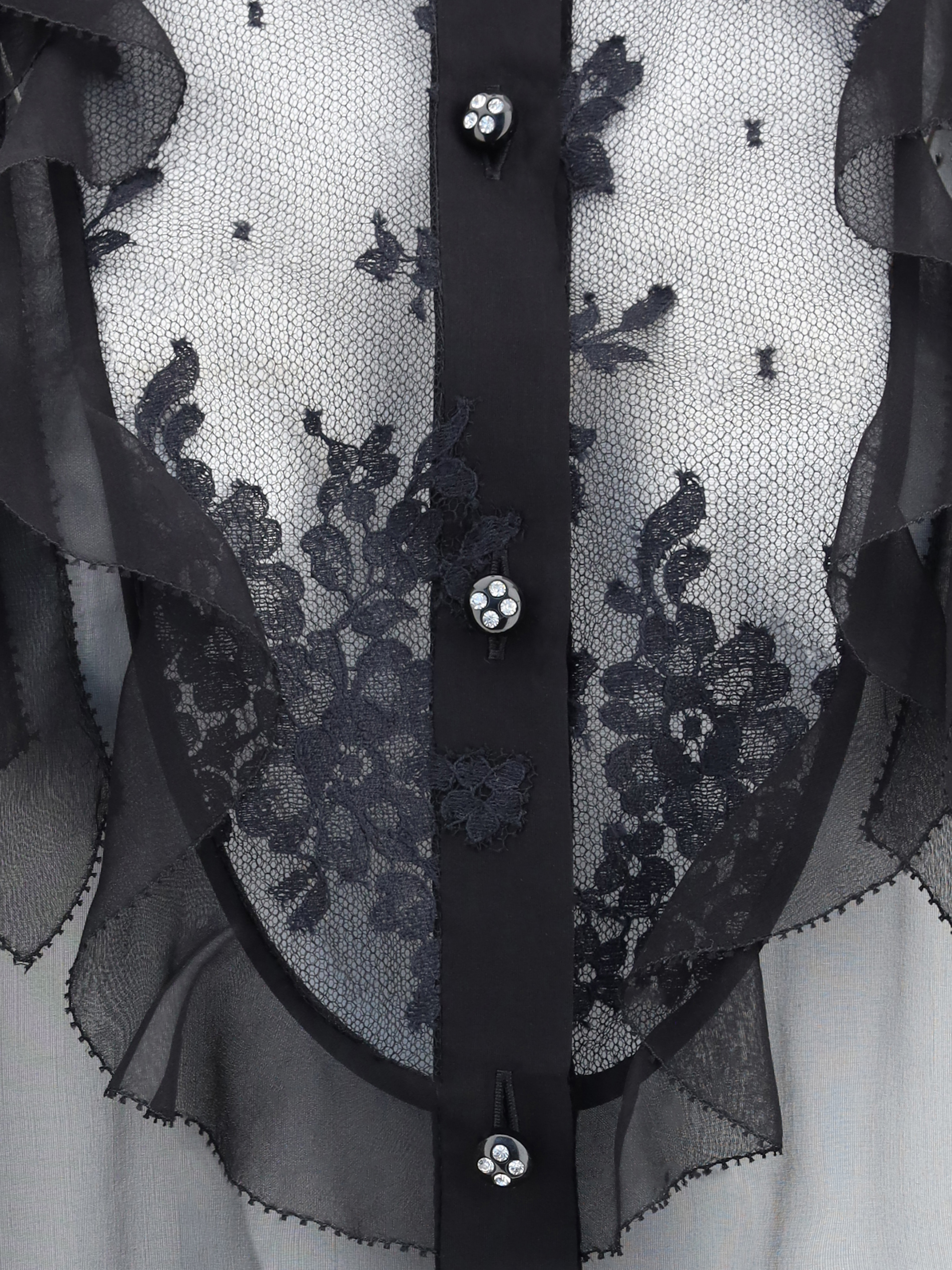 Camicia in chiffon