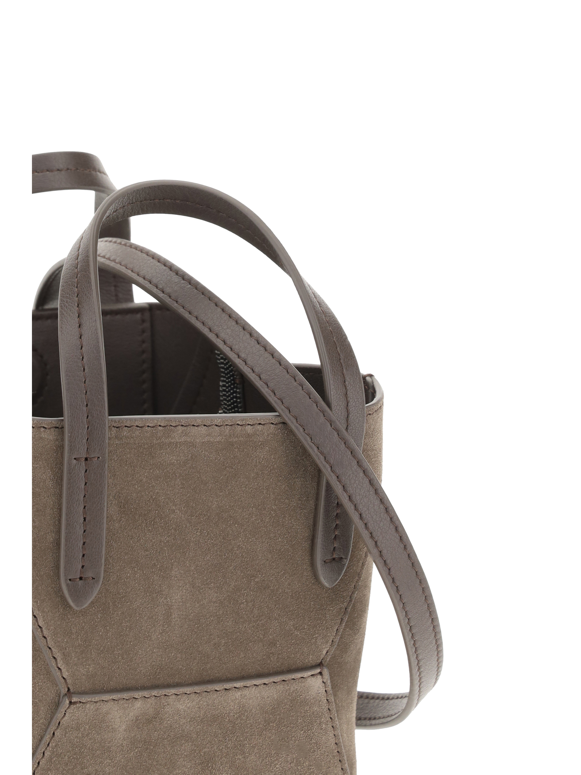 Borsa a Tracolla in pelle scamosciata