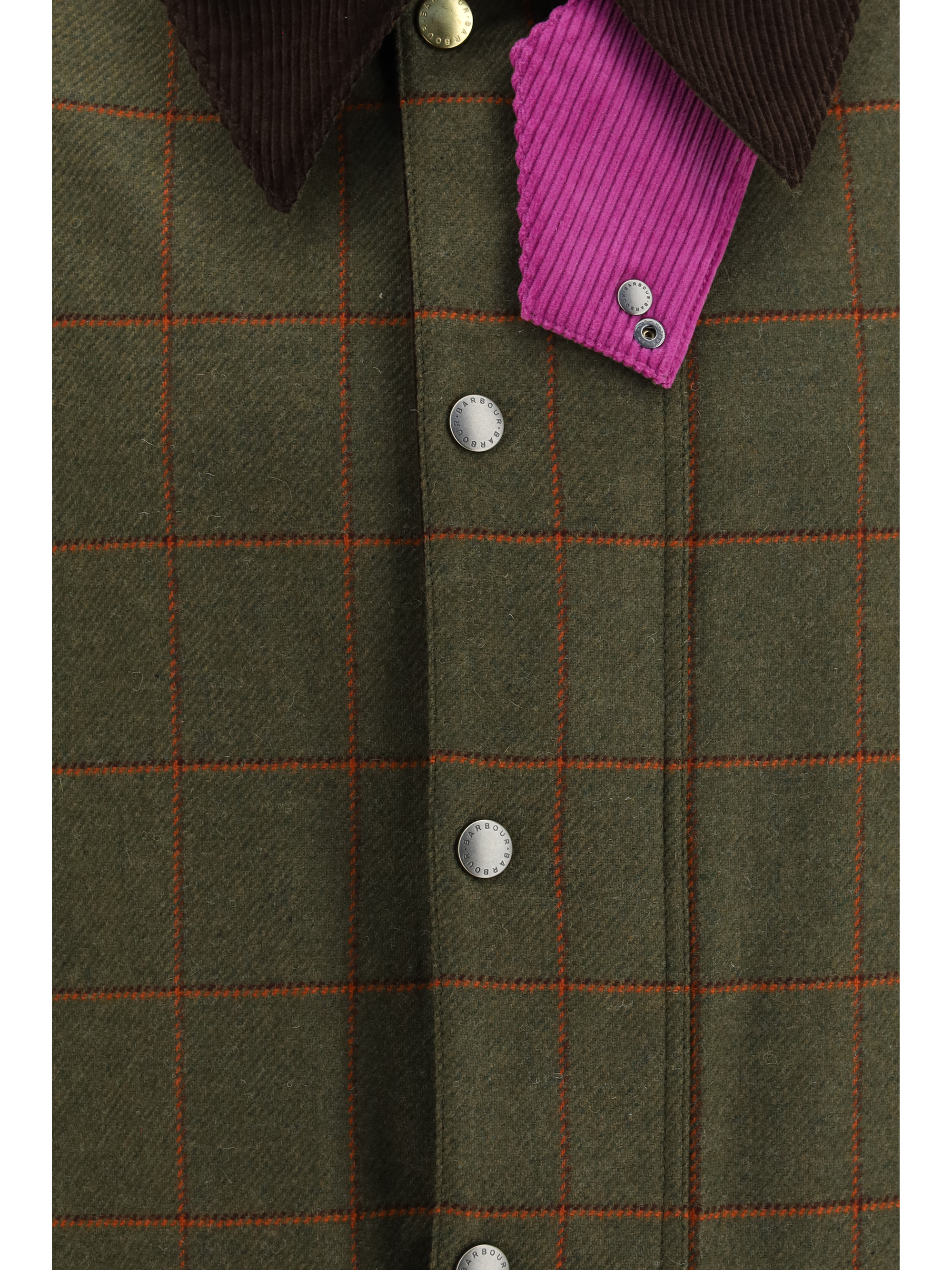 BARBOUR 바버 x 폴 스미스 보포트 울 트위드 자켓