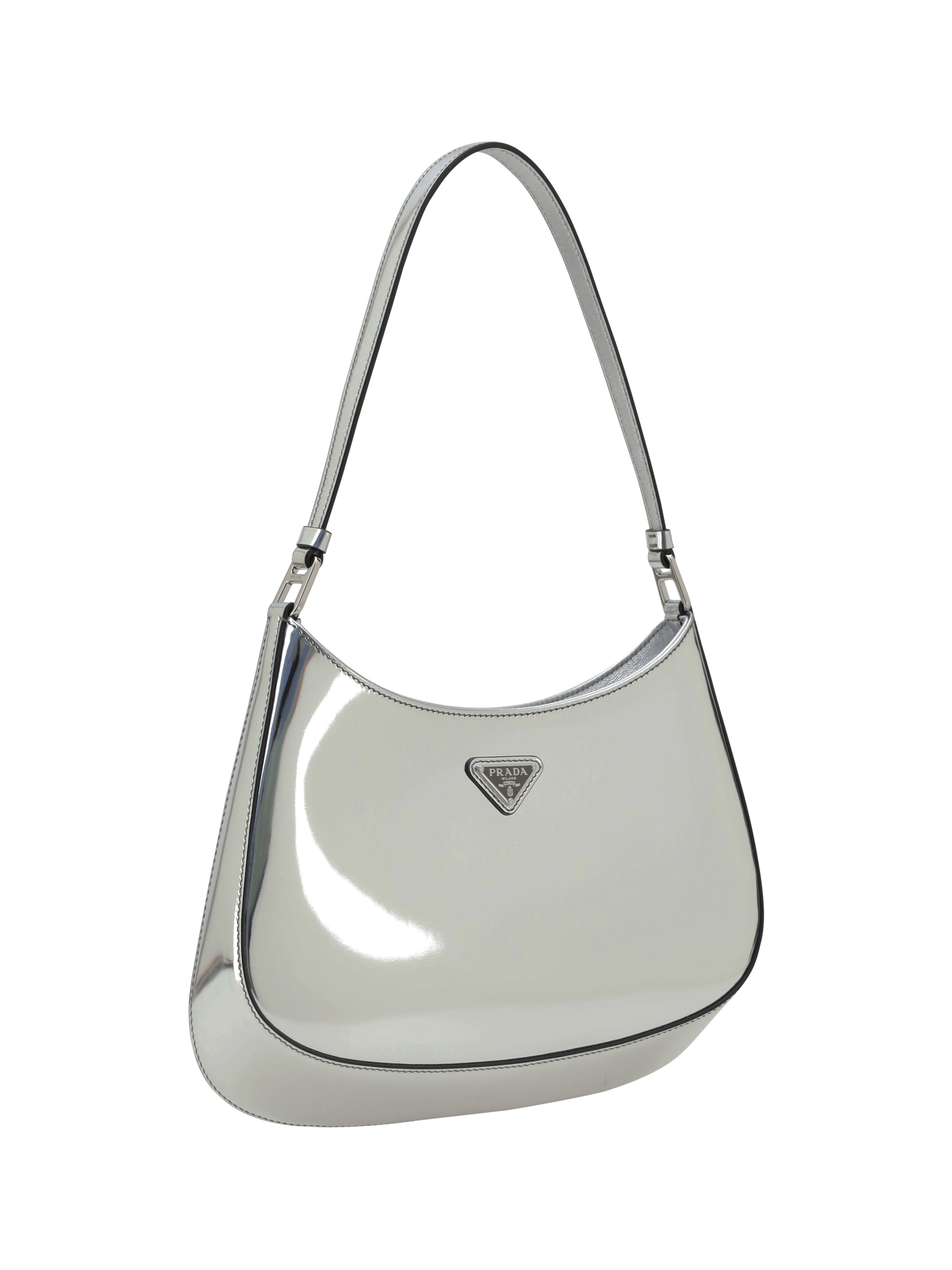 Borsa a Spalla in pelle verniciata