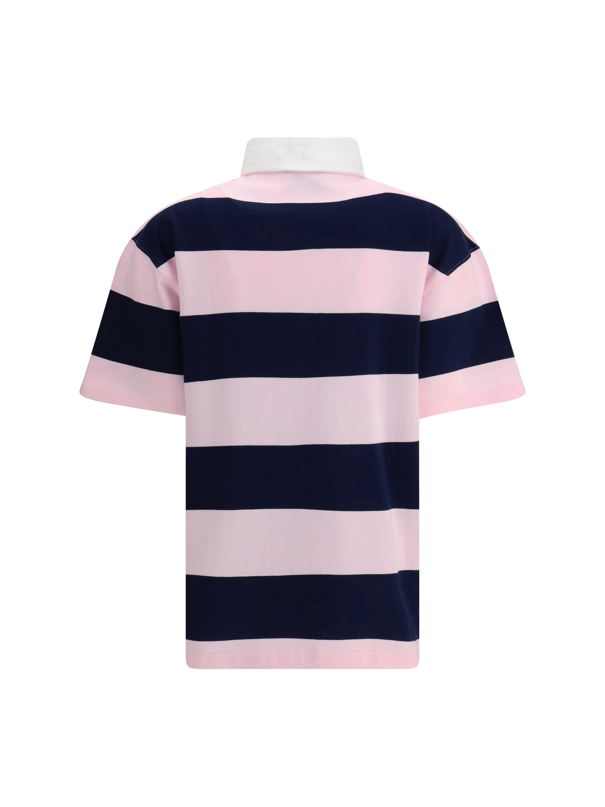 Striped Polo Sweater 