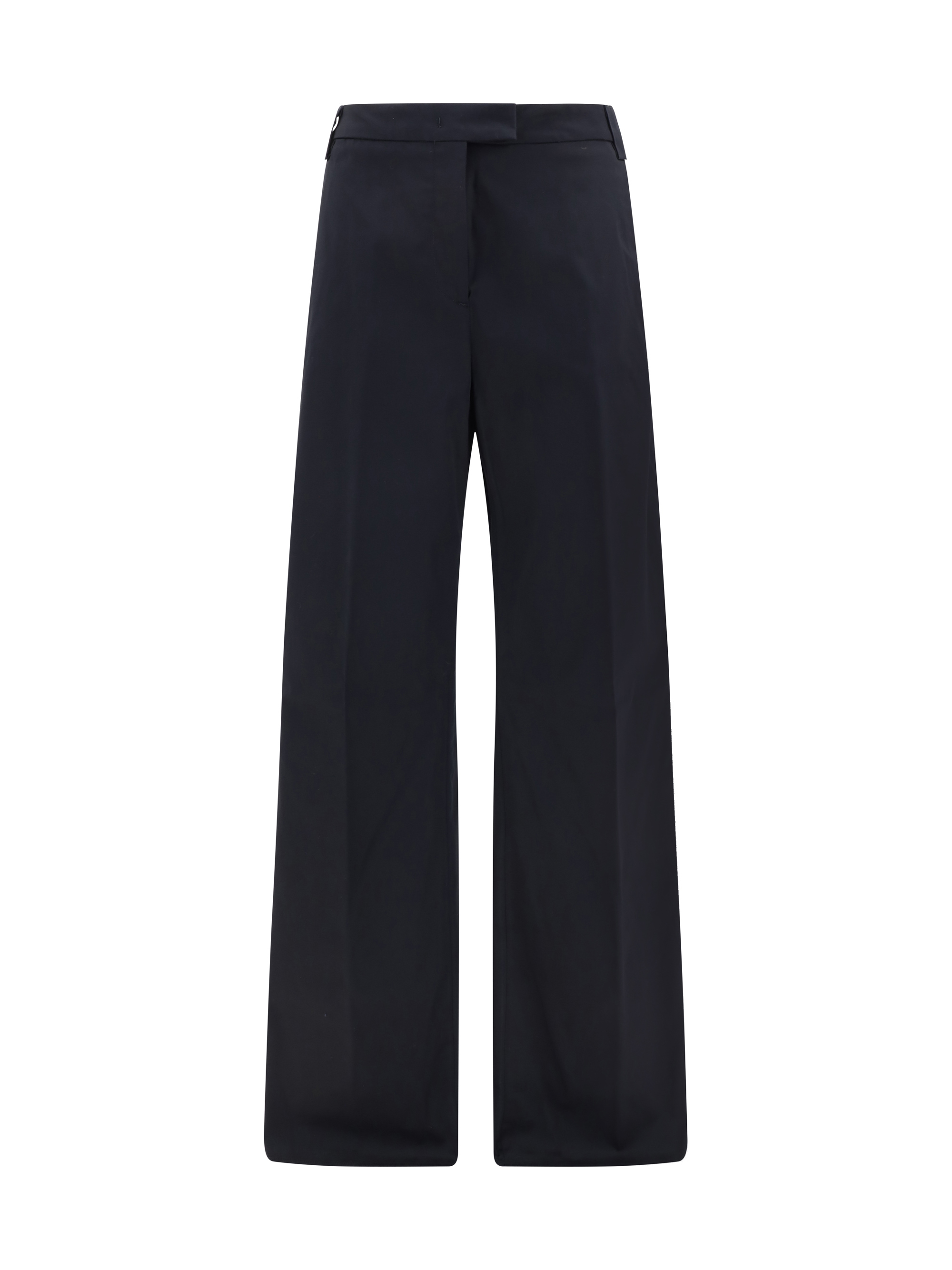 Cotton Wide Leg Pants 