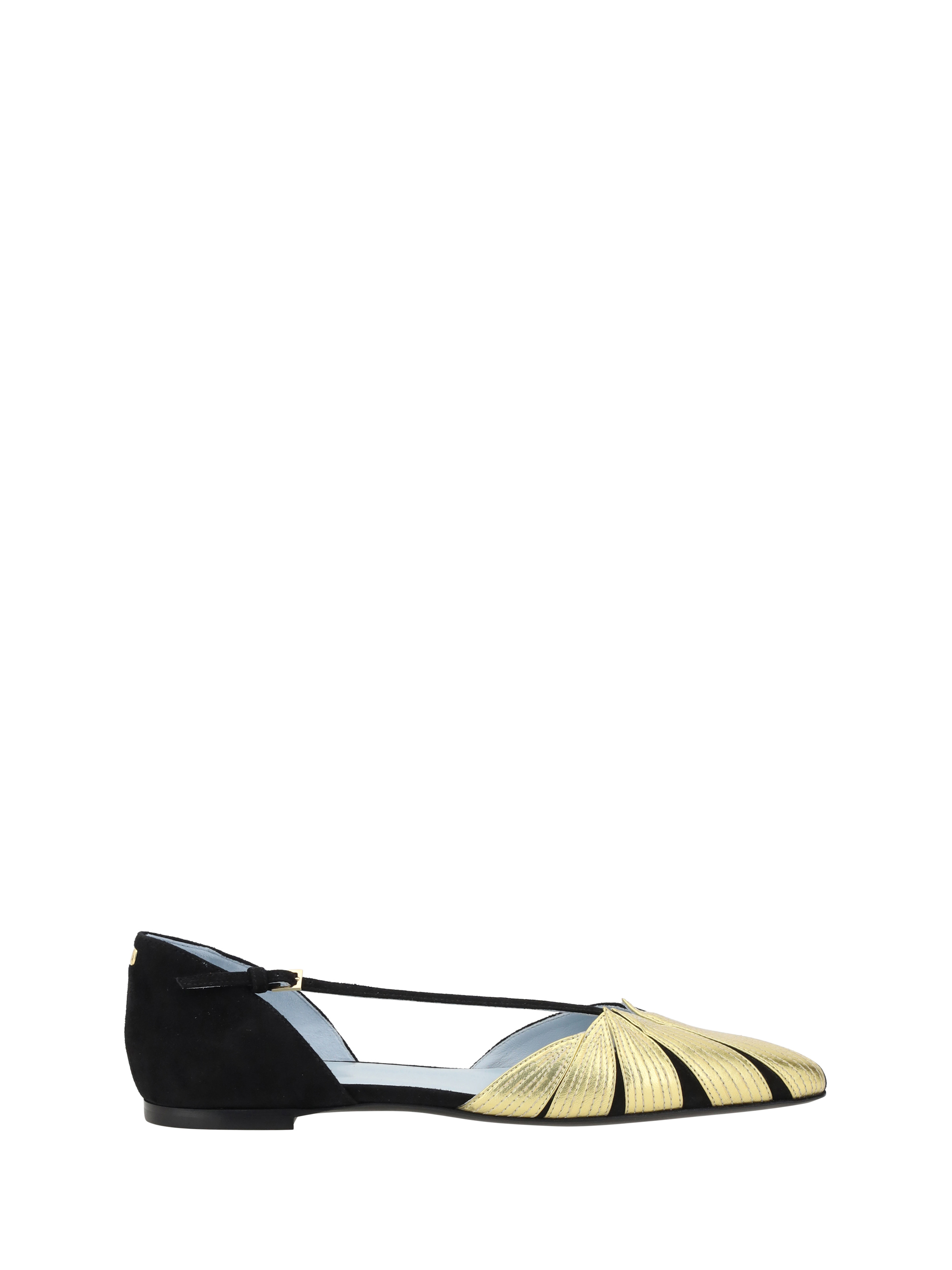 Ballerine dettaglio foglie