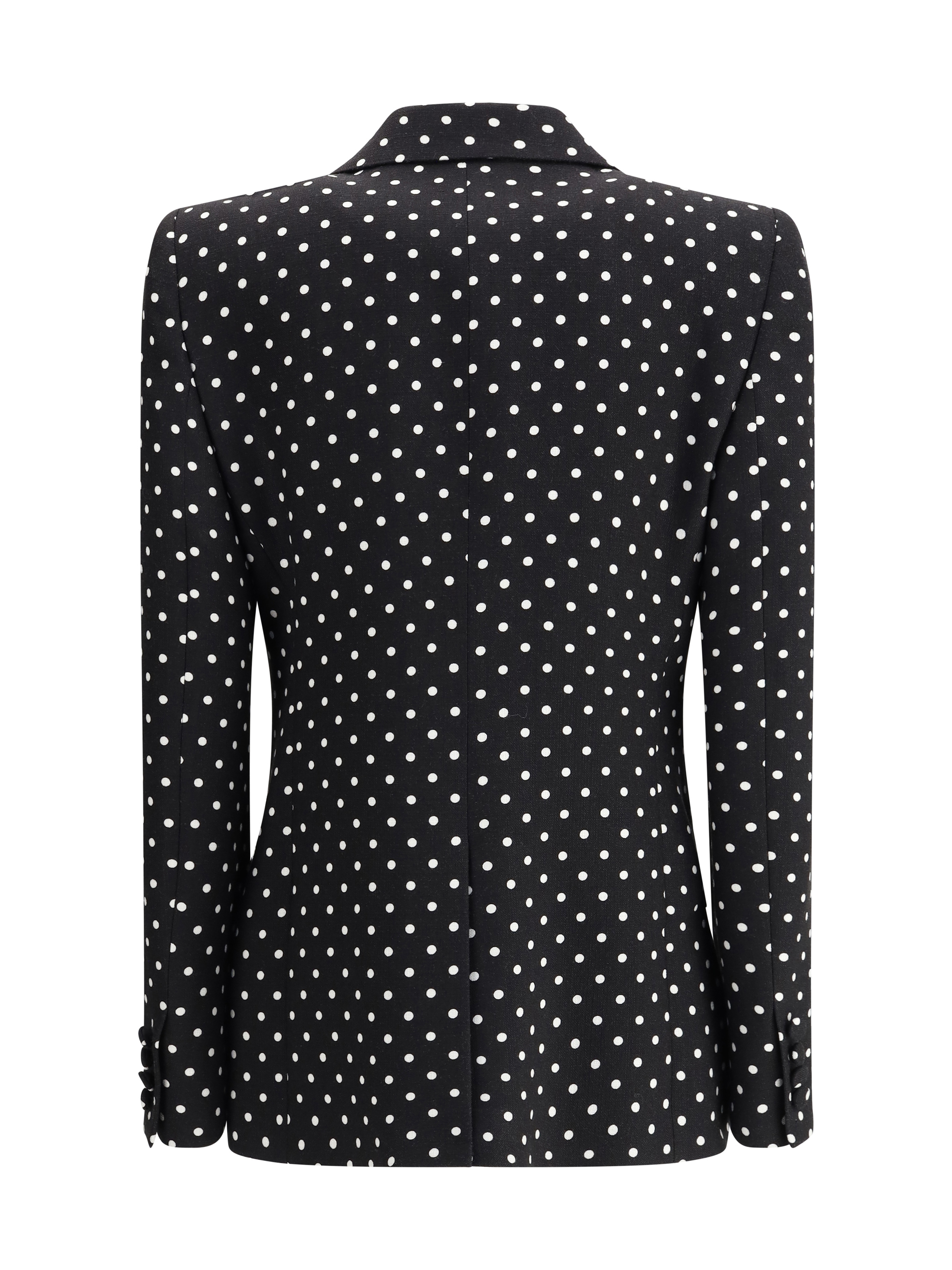 Polka dot single-breasted Blazer 
