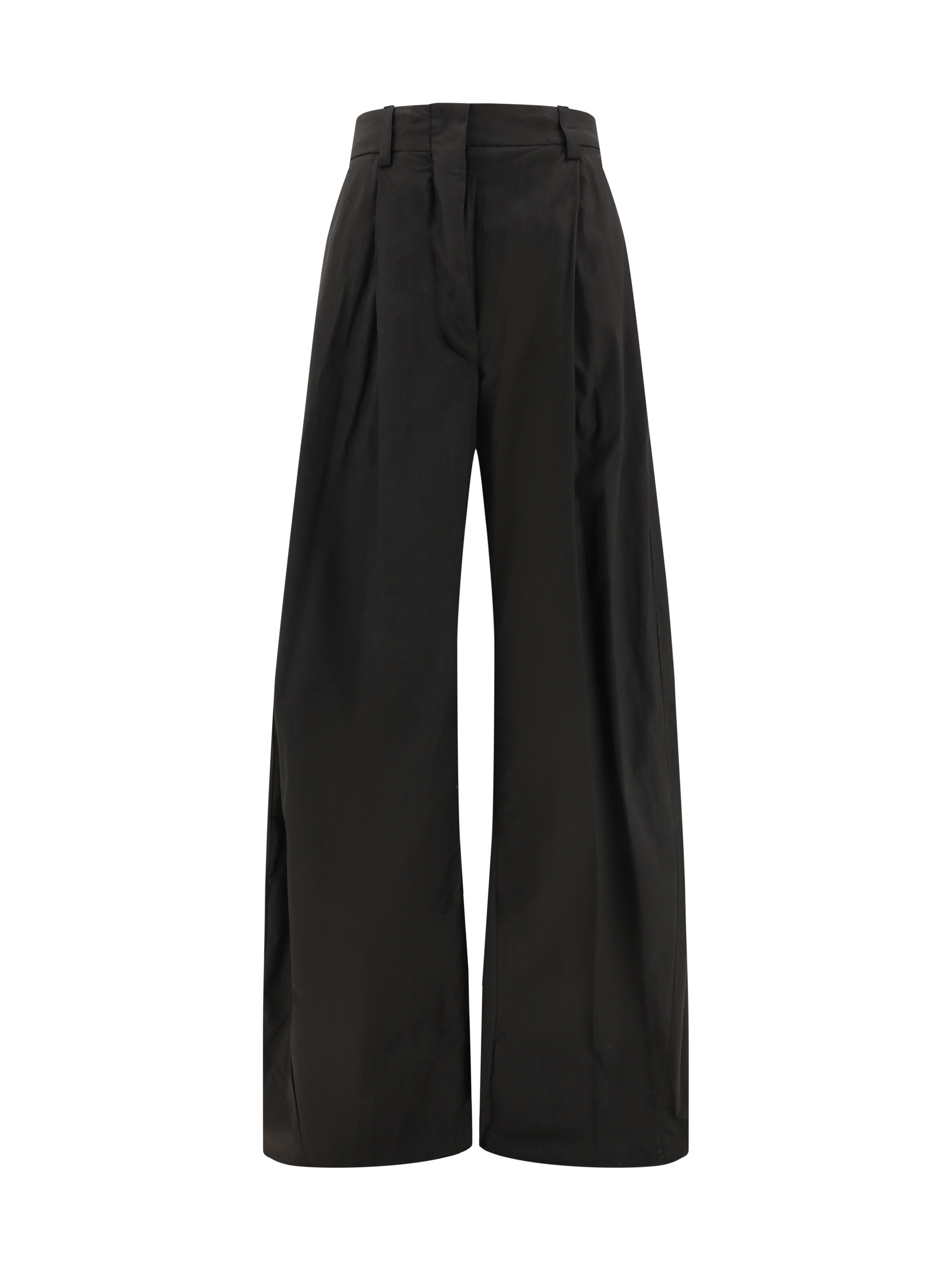 Cotton Wide Leg Pants