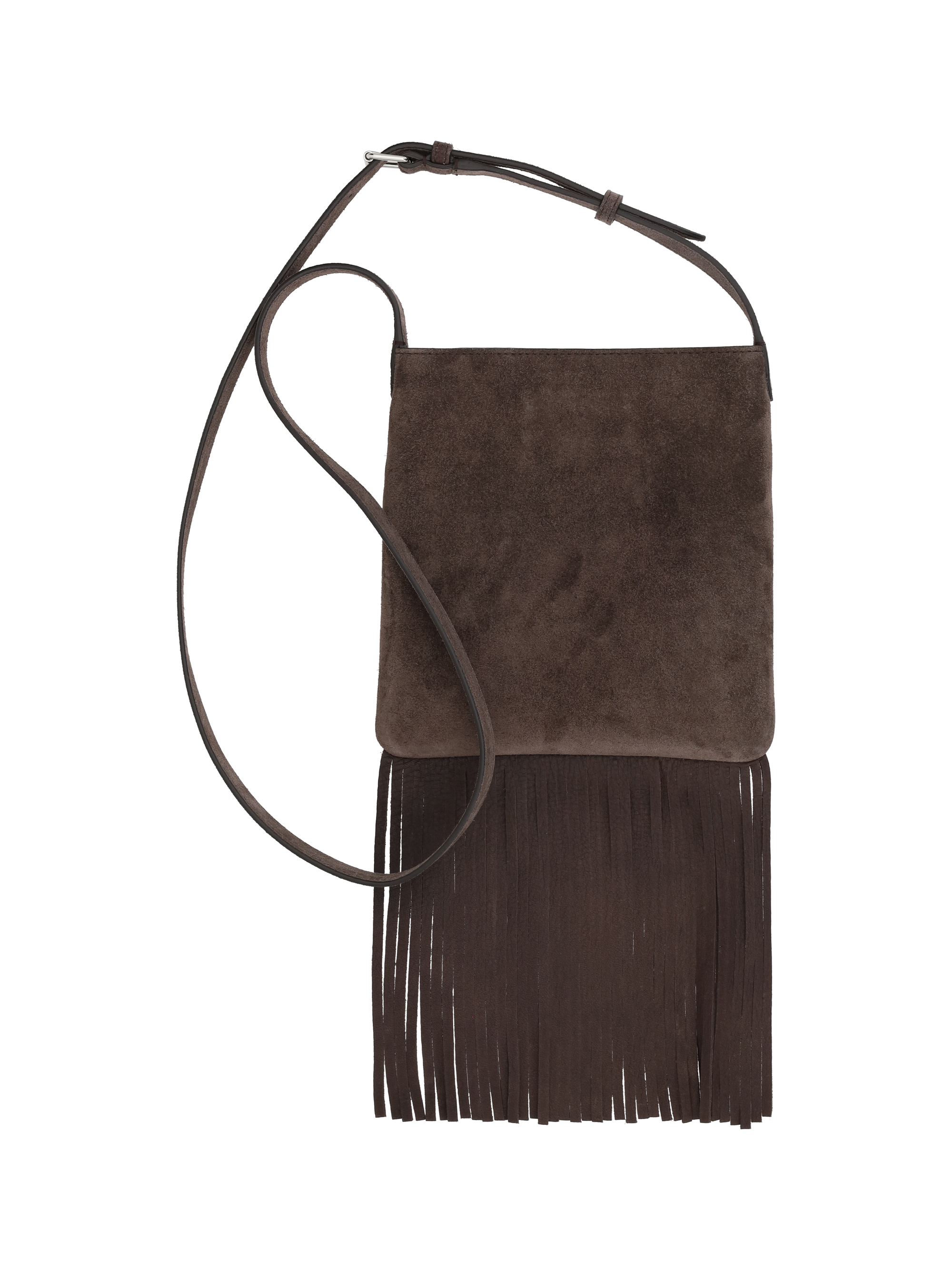 Borsa a Tracolla in pelle scamosciata