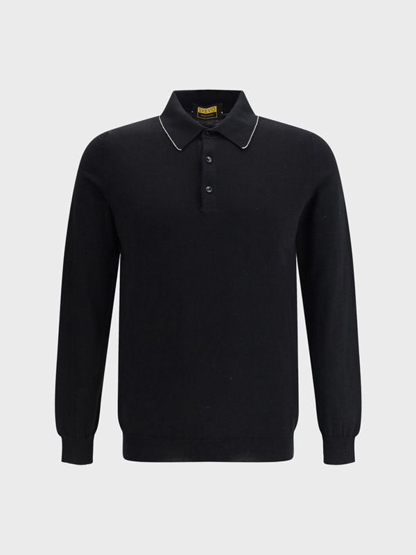 Long-sleeved Polo Shirt