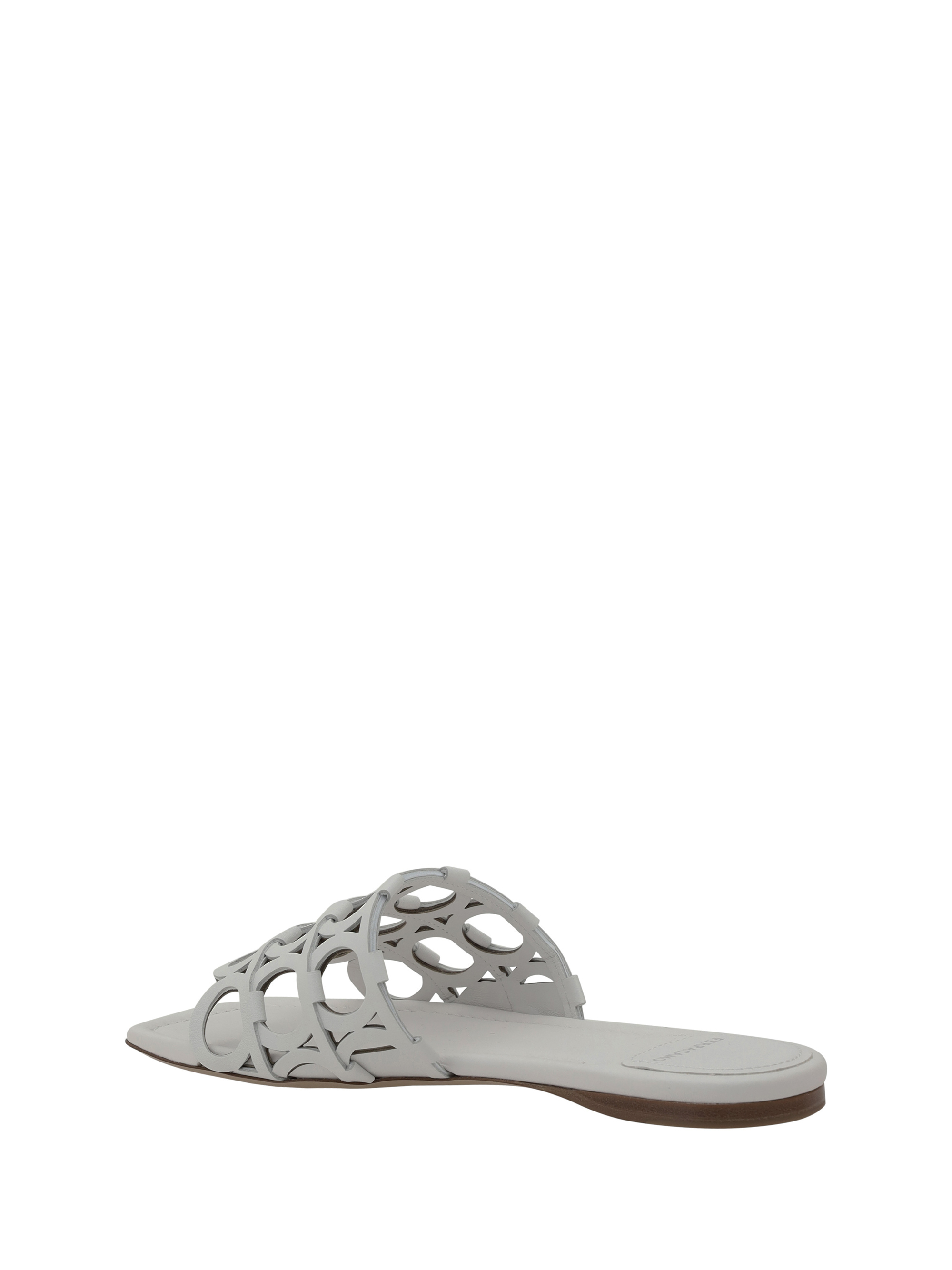 Gancini Pattern Sandals