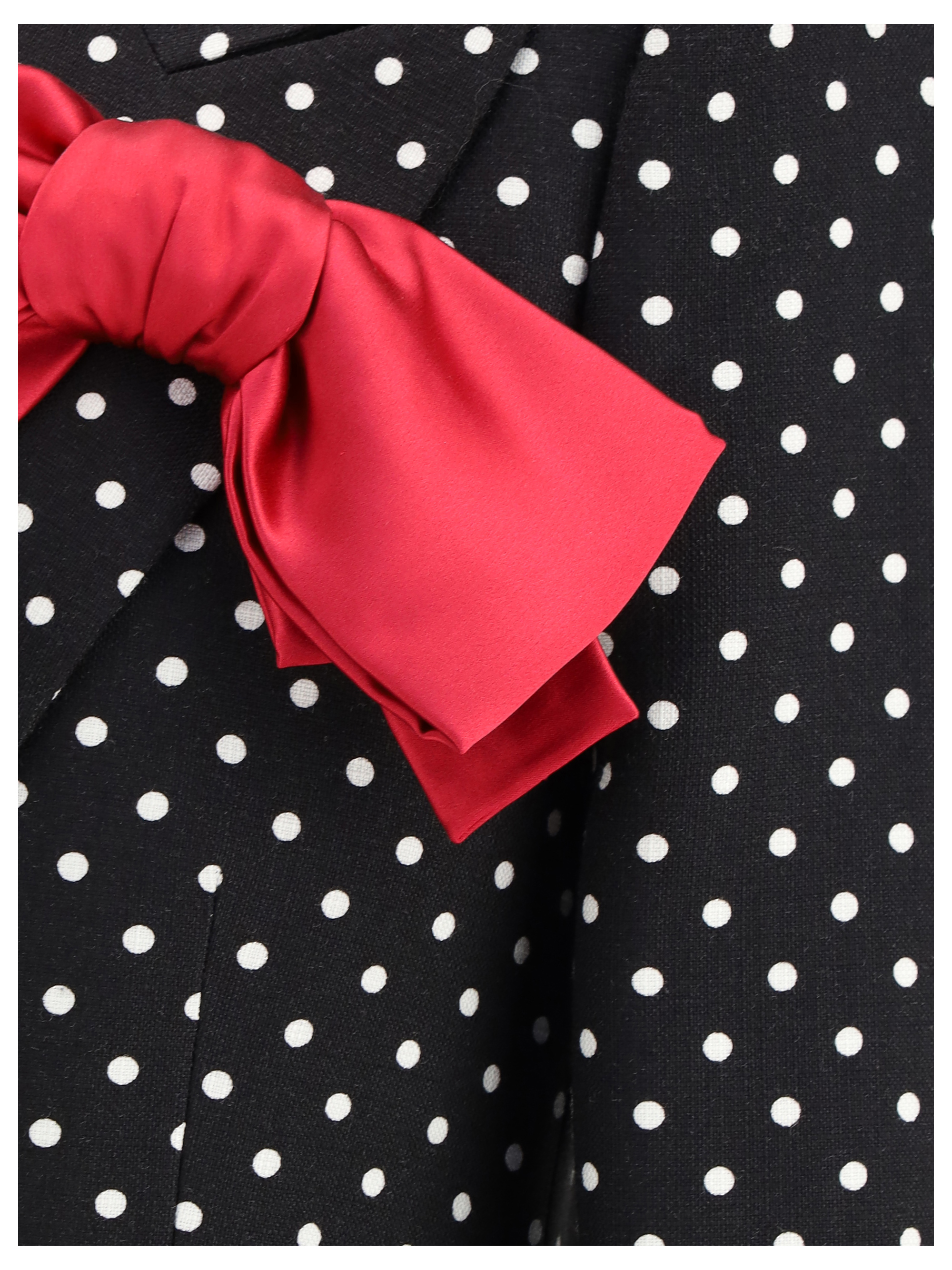 Polka dot single-breasted Blazer 