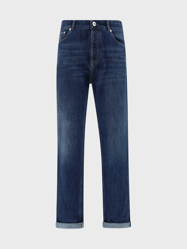 Cuffed Jeans