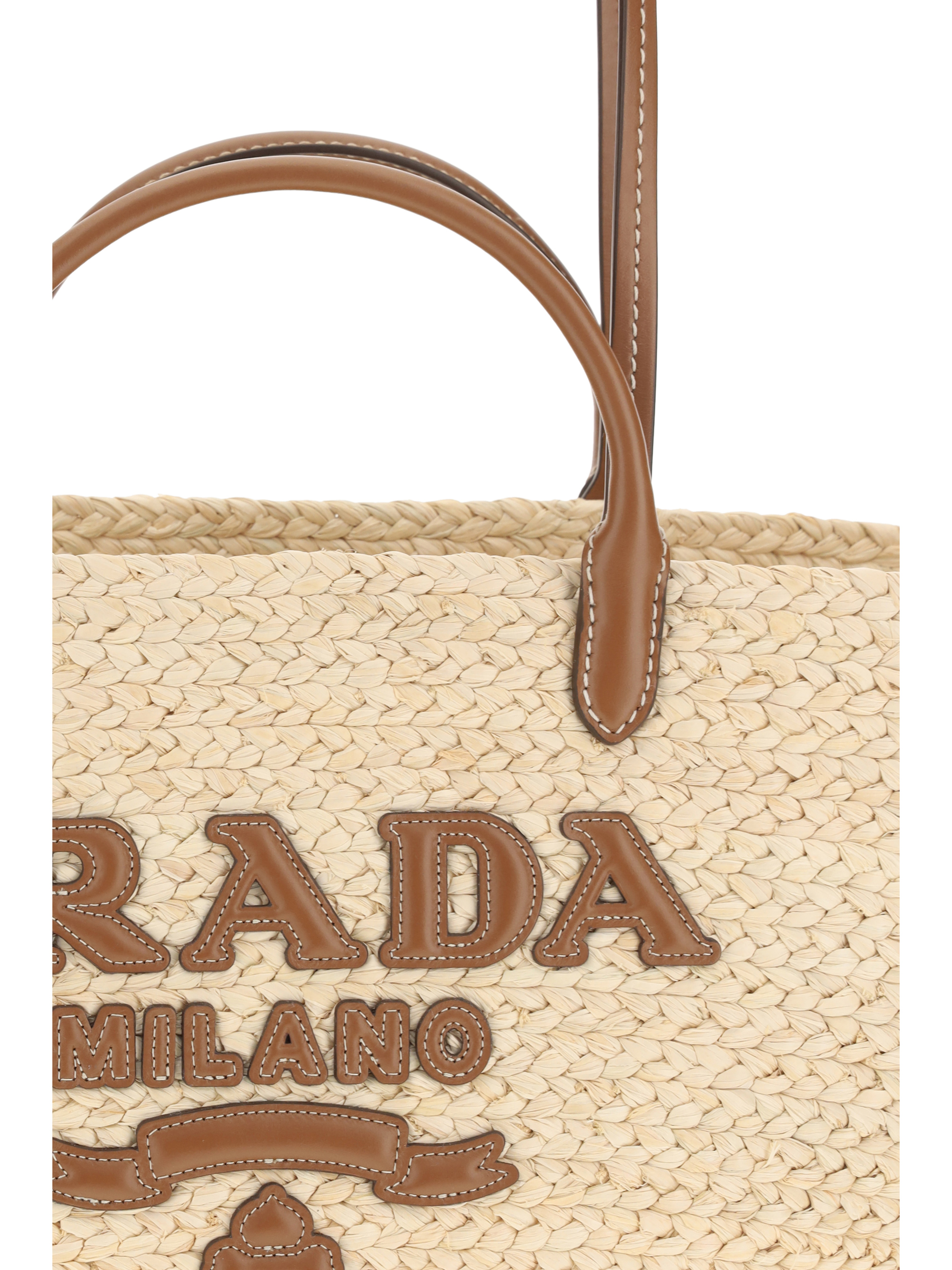 Borsa Tote in rafia