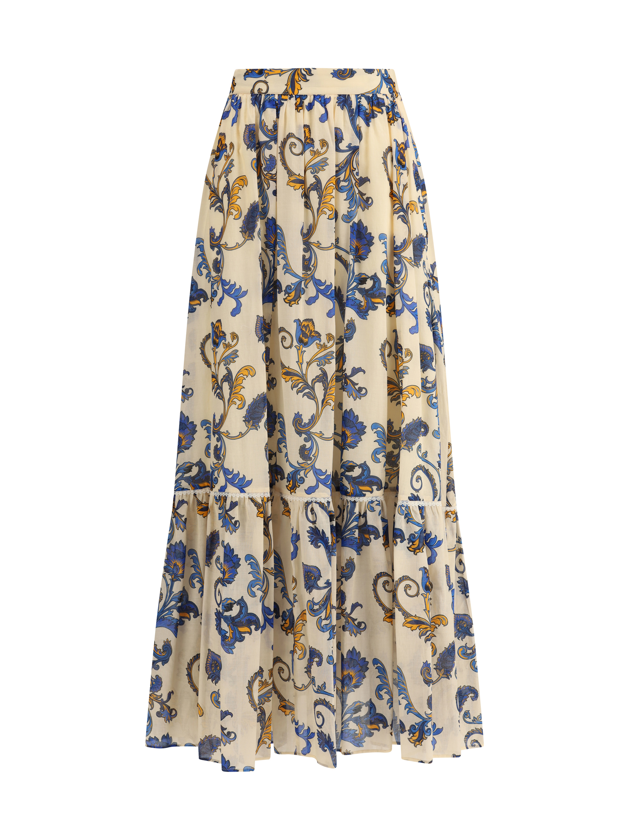 Paisley printed Long Skirt