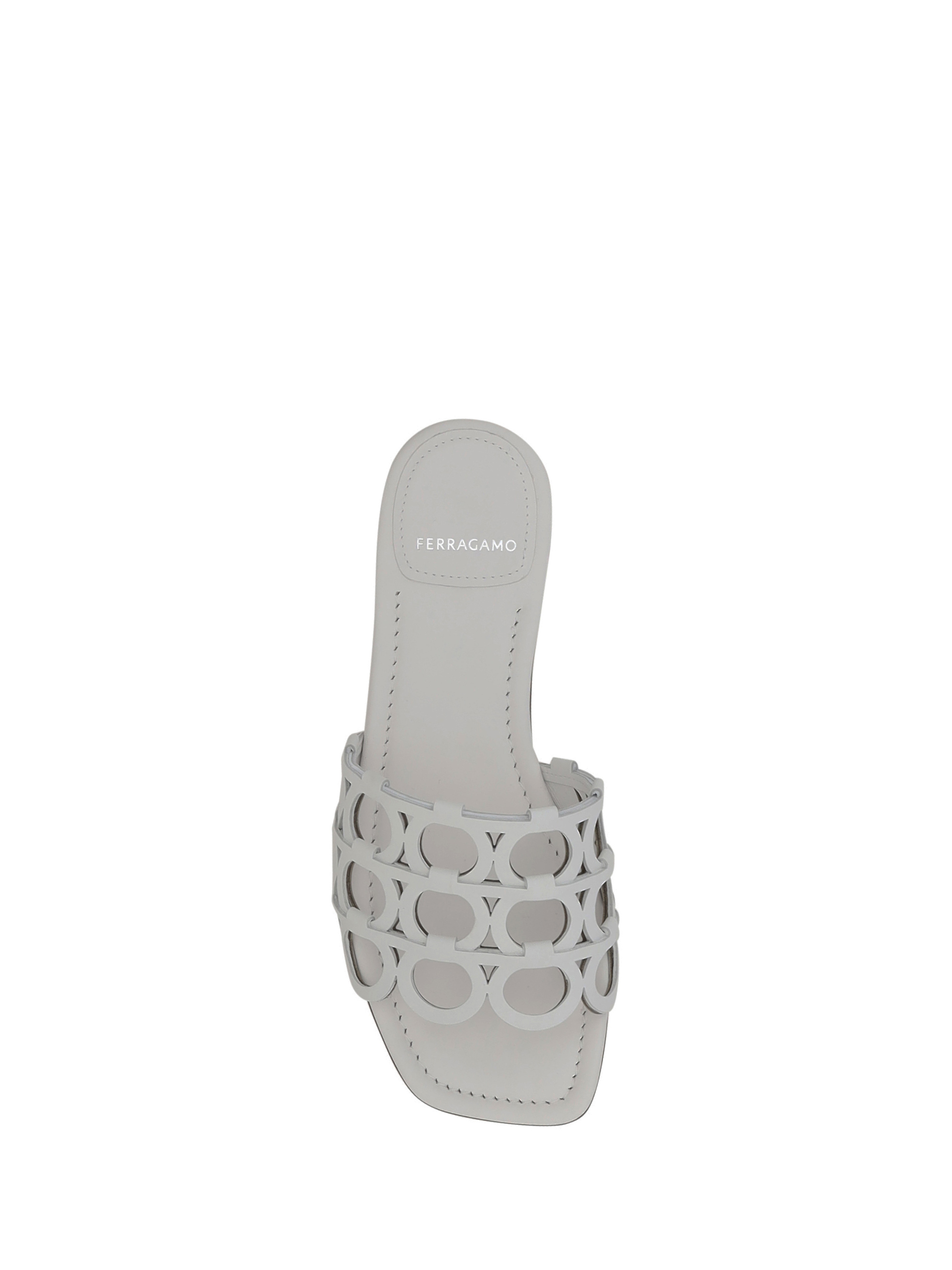 Gancini Pattern Sandals