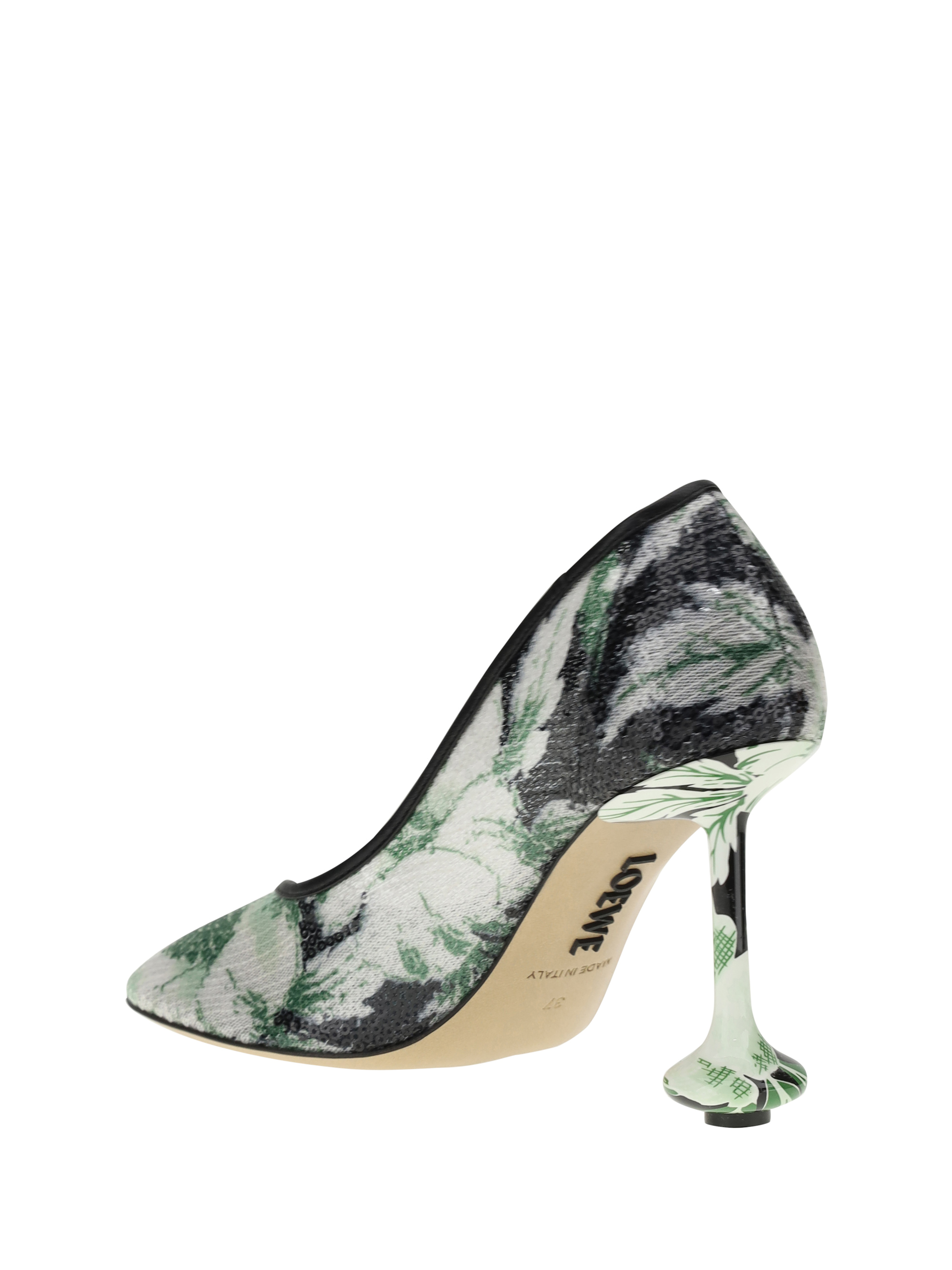 Toy Pumps with sequins